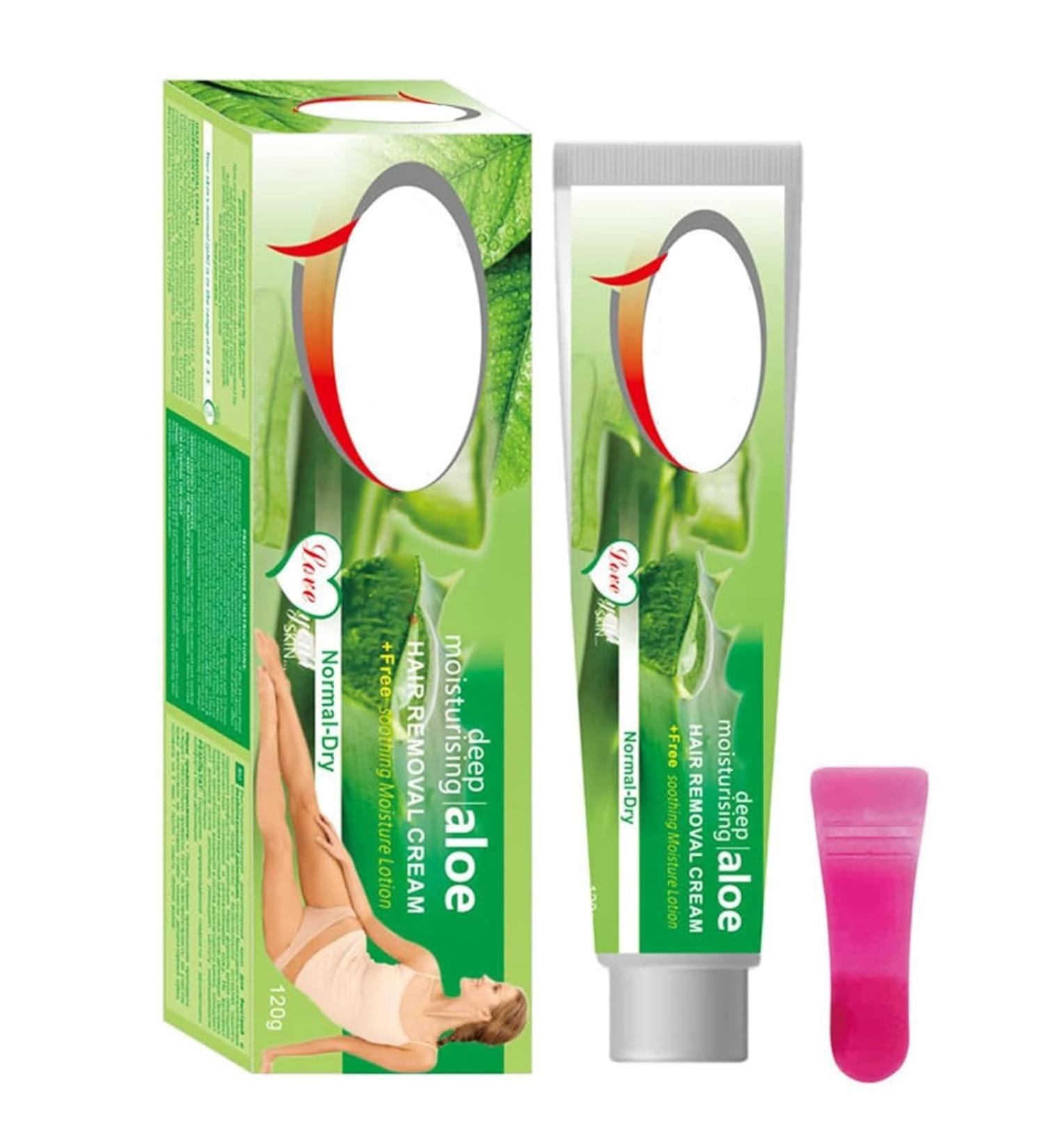 Cr me d pilatoire respectueuse de la peau Cr me pilatoire indolore et impeccable pour femmes et hommes Spray d' pilation naturel pour le visage les aisselles les cuisses et les zones priv es - Buy Online on GoSupps.com