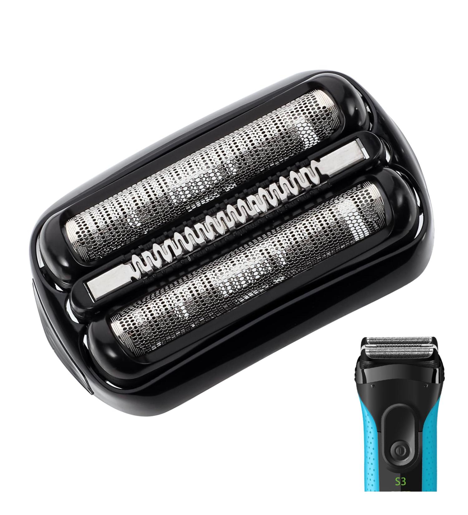 Braun Series 3 Shaver Replacement Heads - Compatible with 3040s, 310s, 3010s, 300s - Metal Bracket Included - Buy Online on GoSupps.com