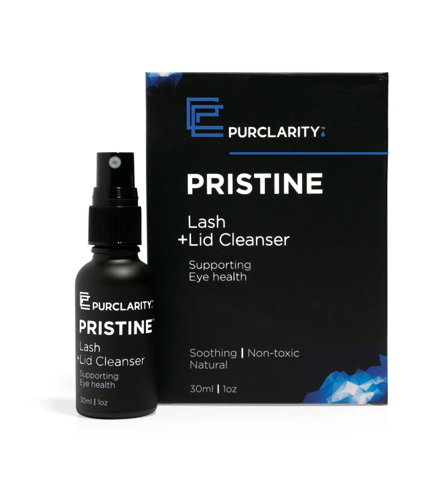 PURCLARITY Lid and Lash Cleanser Spray for Irritation Relief with Hypochlorous Acid - Buy Online on GoSupps.com