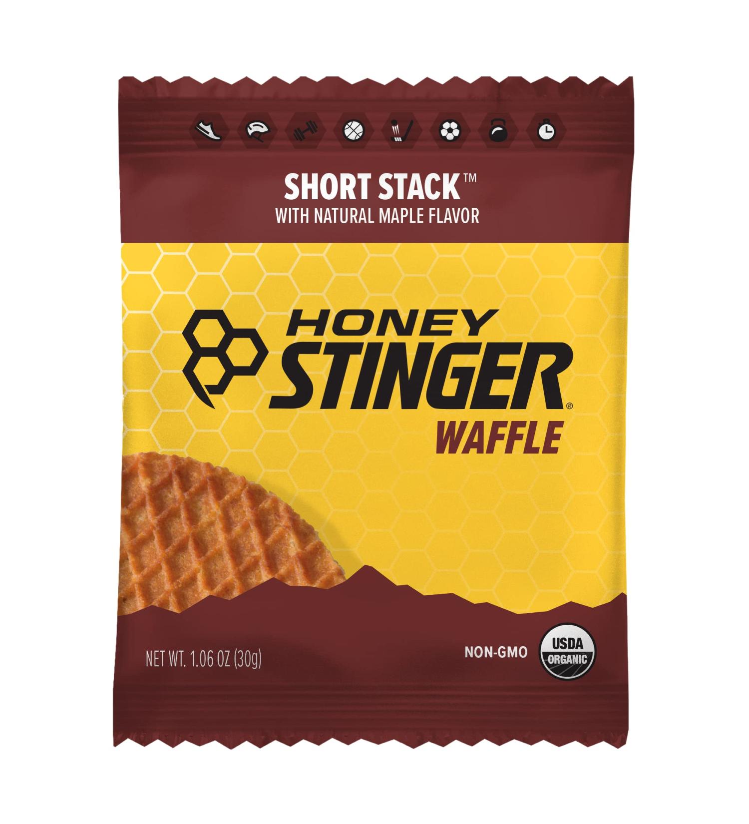 Honey Stinger Organic Short Stack Maple Waffle | Energy Stroopwafel for Exercise  Endurance and Performance | Sports Nutrition for Home & Gym  Pre and Post Workout | Box of 12 Waffles  12.72 Ounce Short Stack 1.06 Ounce (Pâ¦ - Buy Online on GoSupps.com