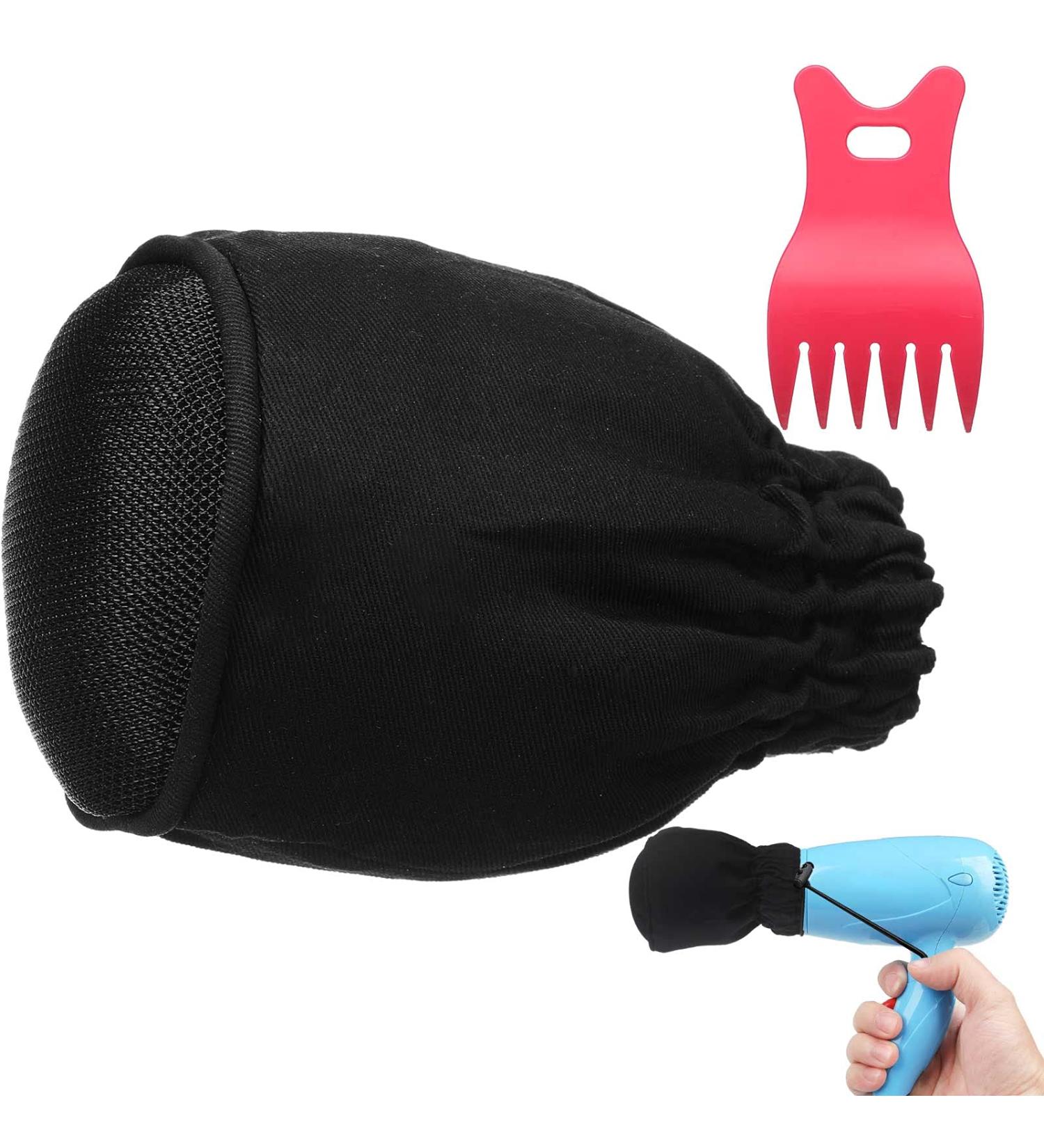 Universal Hair Dryer Socks with Comb Diffuser - Perfect for Curly & Wavy Hair - Home, Travel, Hotel Accessories - Buy Online on GoSupps.com