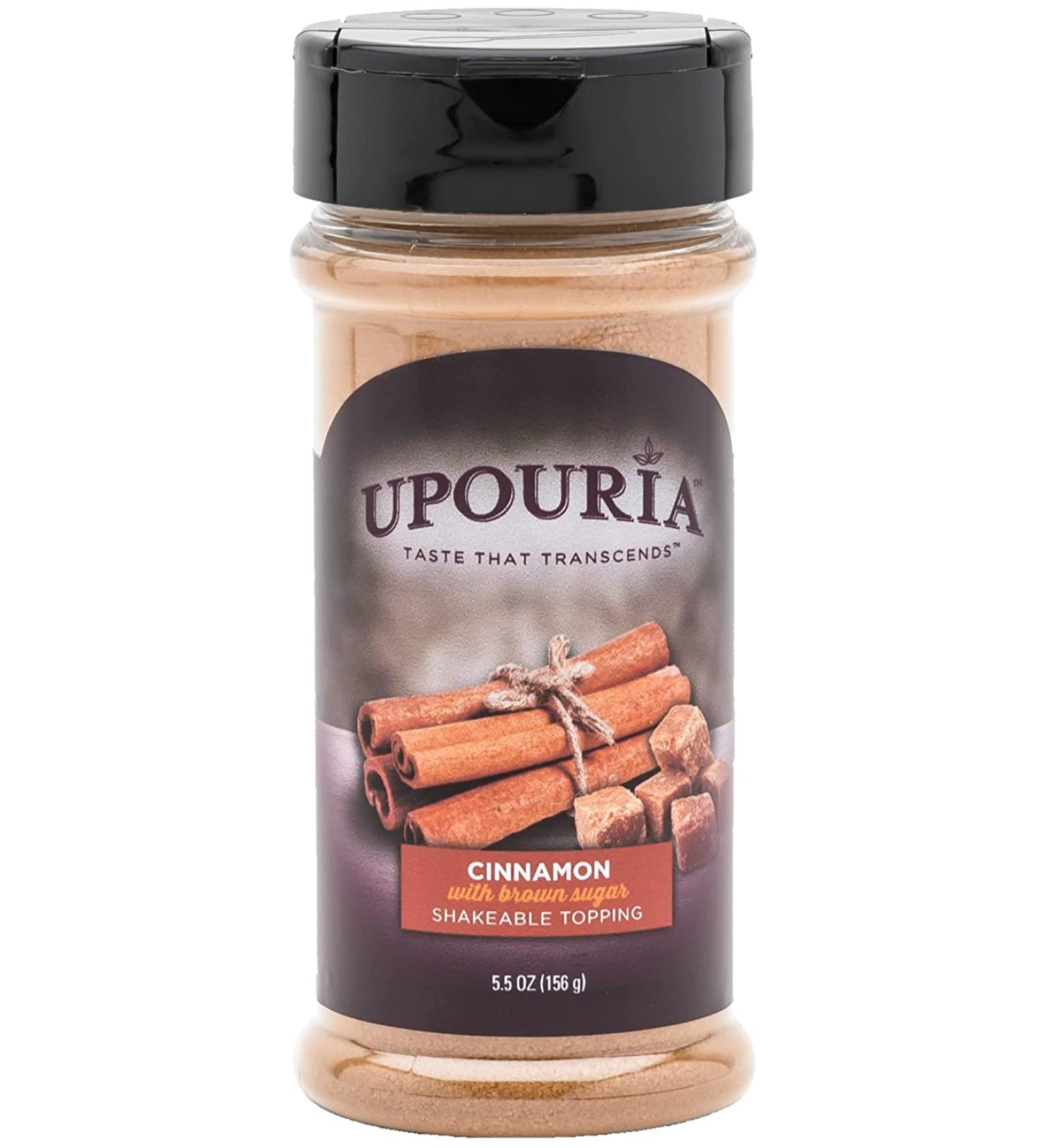 Upouria Cinnamon Brown Sugar Topping - 5.5 oz Jar - Buy Online on GoSupps.com