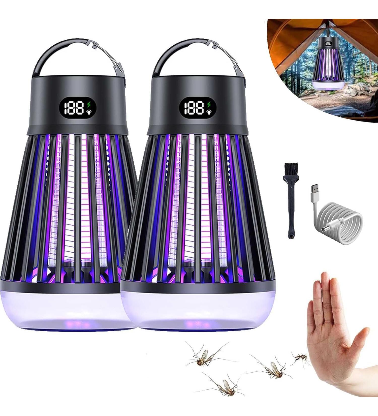 REYATA Zappify 2.0 Zappify Mosquito Zapper Zappify Bug Zapper 2.0 Zappify Pro Bug Zapper Zappify Portable Home Mosquito Zapper (2 PCS*Black) - Buy Online on GoSupps.com