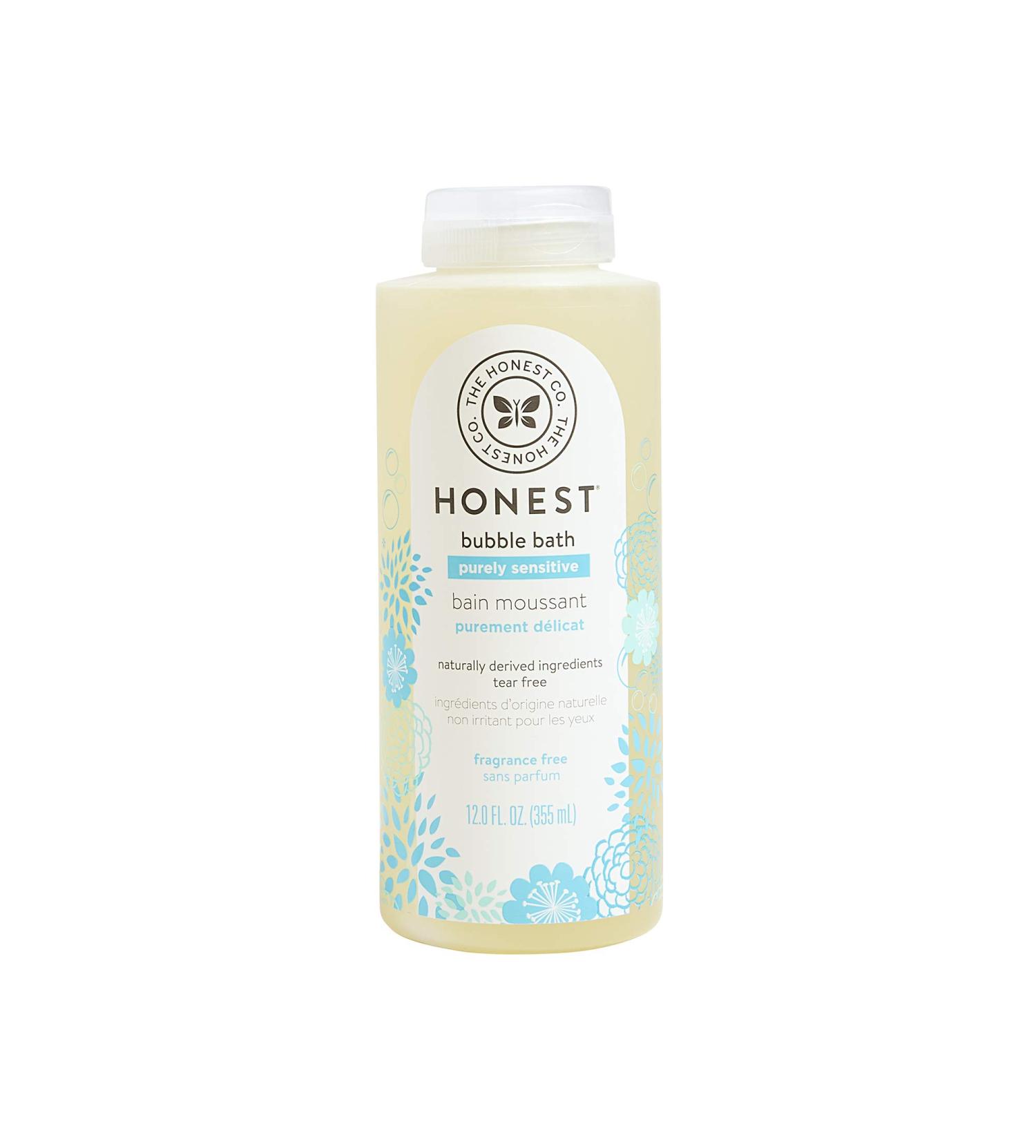 Honest Company Sensitive Bubble Bath - Fragrance Free 12 Fl Oz | Gentle & Soothing - Buy Online on GoSupps.com