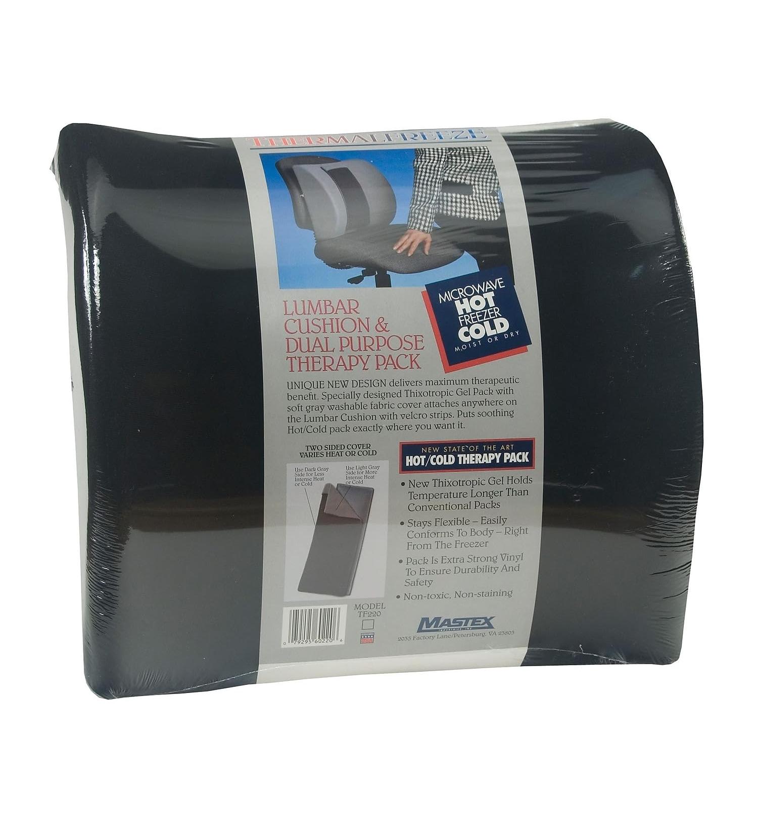 Thermaleeze Lumbar Support Therapy Kits Black/White