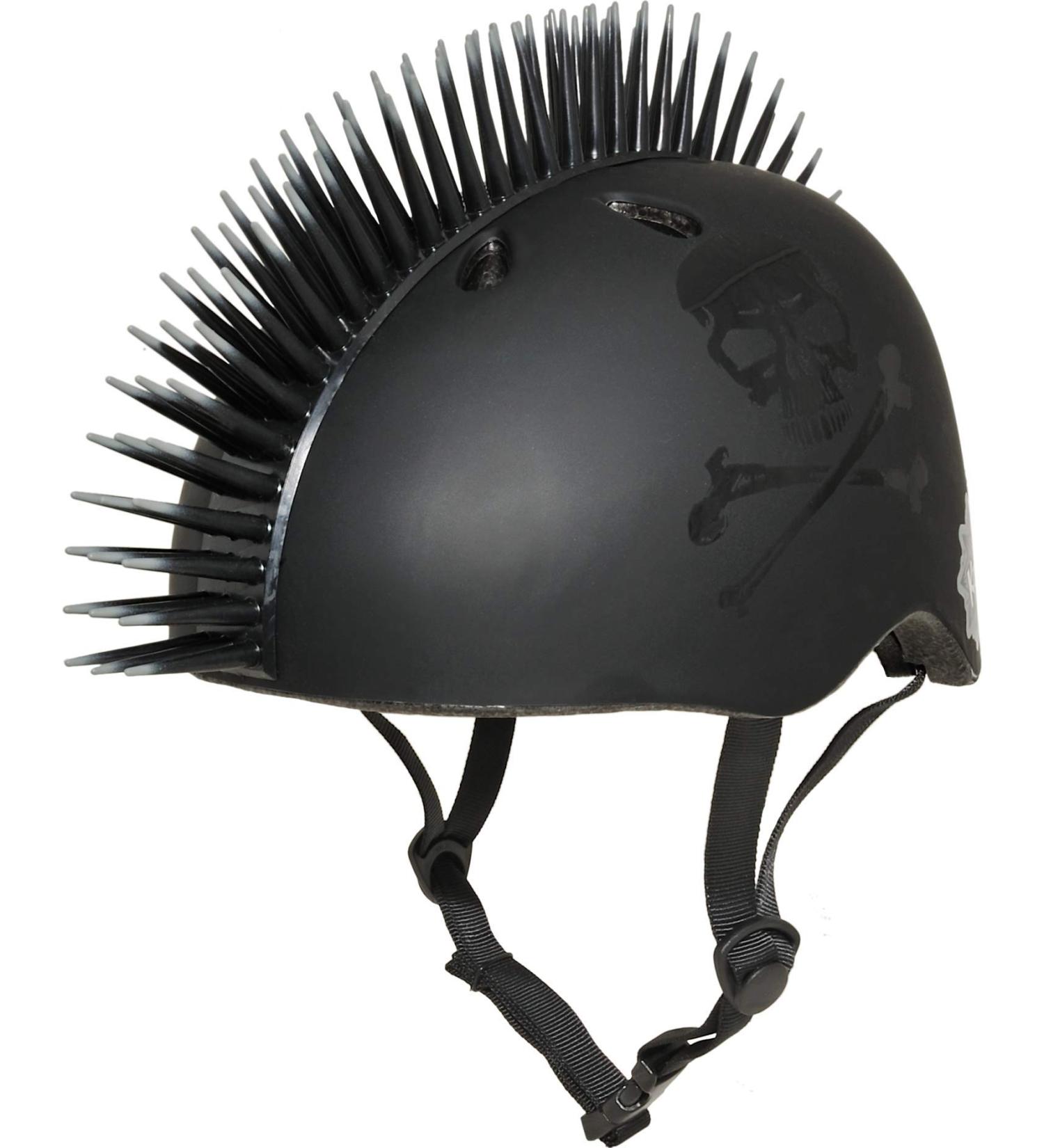 Krash! Youth 8+ Mohawk Helmet - Jolly Roger Black - Buy Online on GoSupps.com