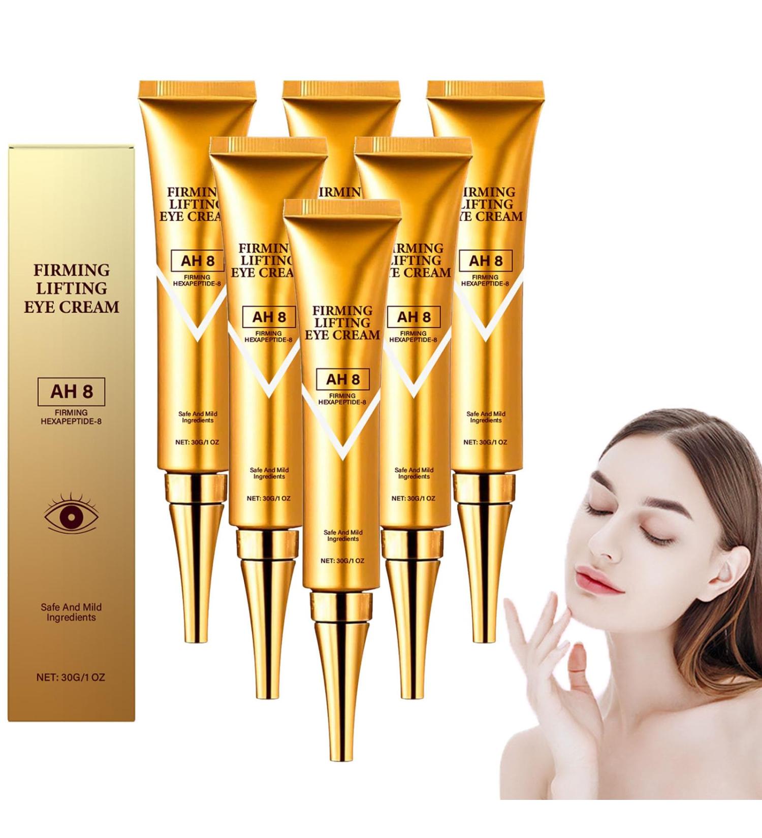  blmcoos AH-8 Anti-wrinkle eye contour cream regenerating for the eyes against puffiness and bags under the eyes treatment of dark circles smoothing of crow's feet hydration and plumping (6) - Buy Online on GoSupps.com