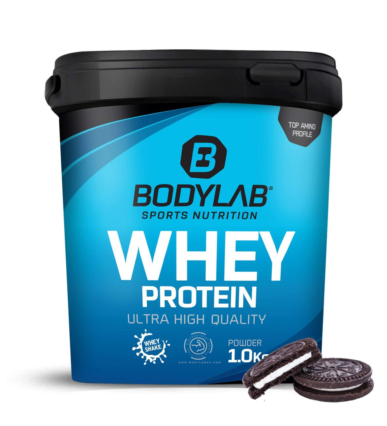 Bodylab24 Whey Protein Powder - Cookies & Cream 1kg | Premium International Shipping - Buy Online on GoSupps.com