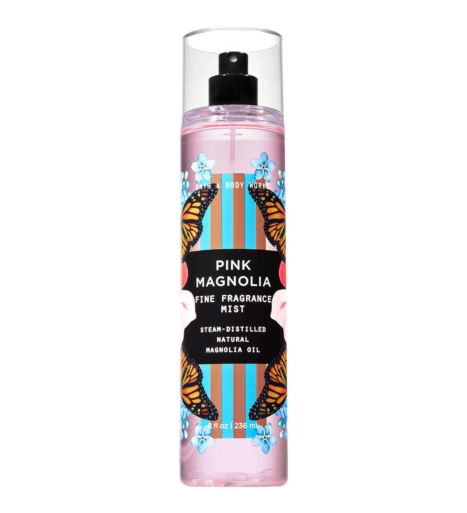 Bath and Body Works Pink Magnolia Fine Fragrance Mist 8 Ounce Spring 2018