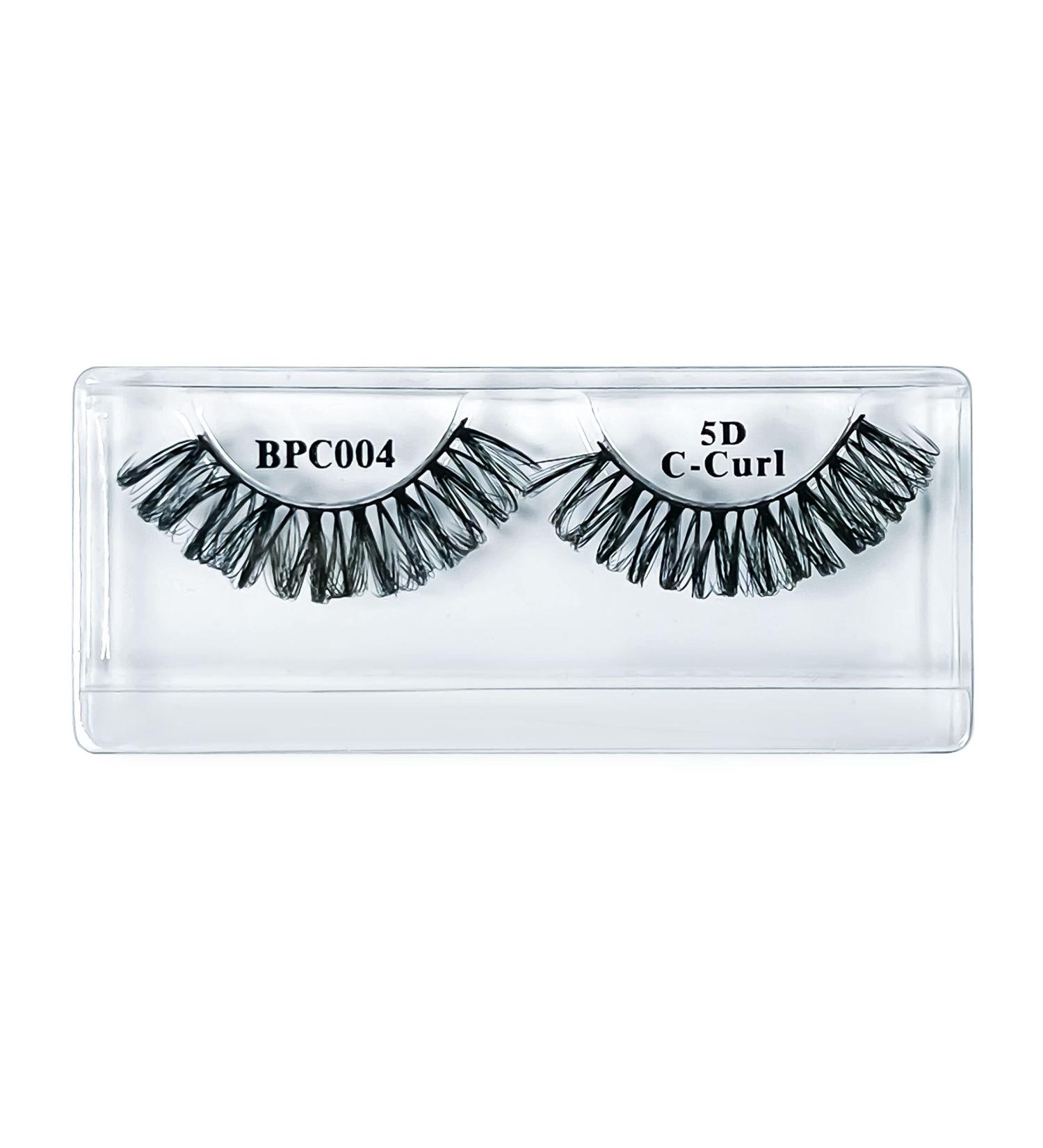 Shop BlackPink C-Curl 5D Silk Permed Lashes | Extra Curl & Volume | Reusable False Lashes (BPC004 - Buy Online on GoSupps.com