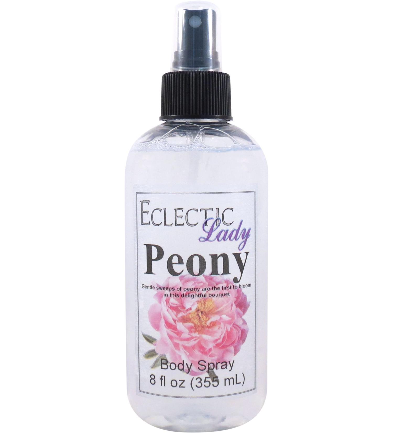 Peony Body Spray 8 ounces Body Mist for Women with Clean Light & Gentle Fragrance Long Lasting Perfume with Comforting Scent for Men & Women Cologne with Soft Subtle Aroma For Daily Use 8 Fluid Ounces - Buy Online on GoSupps.com