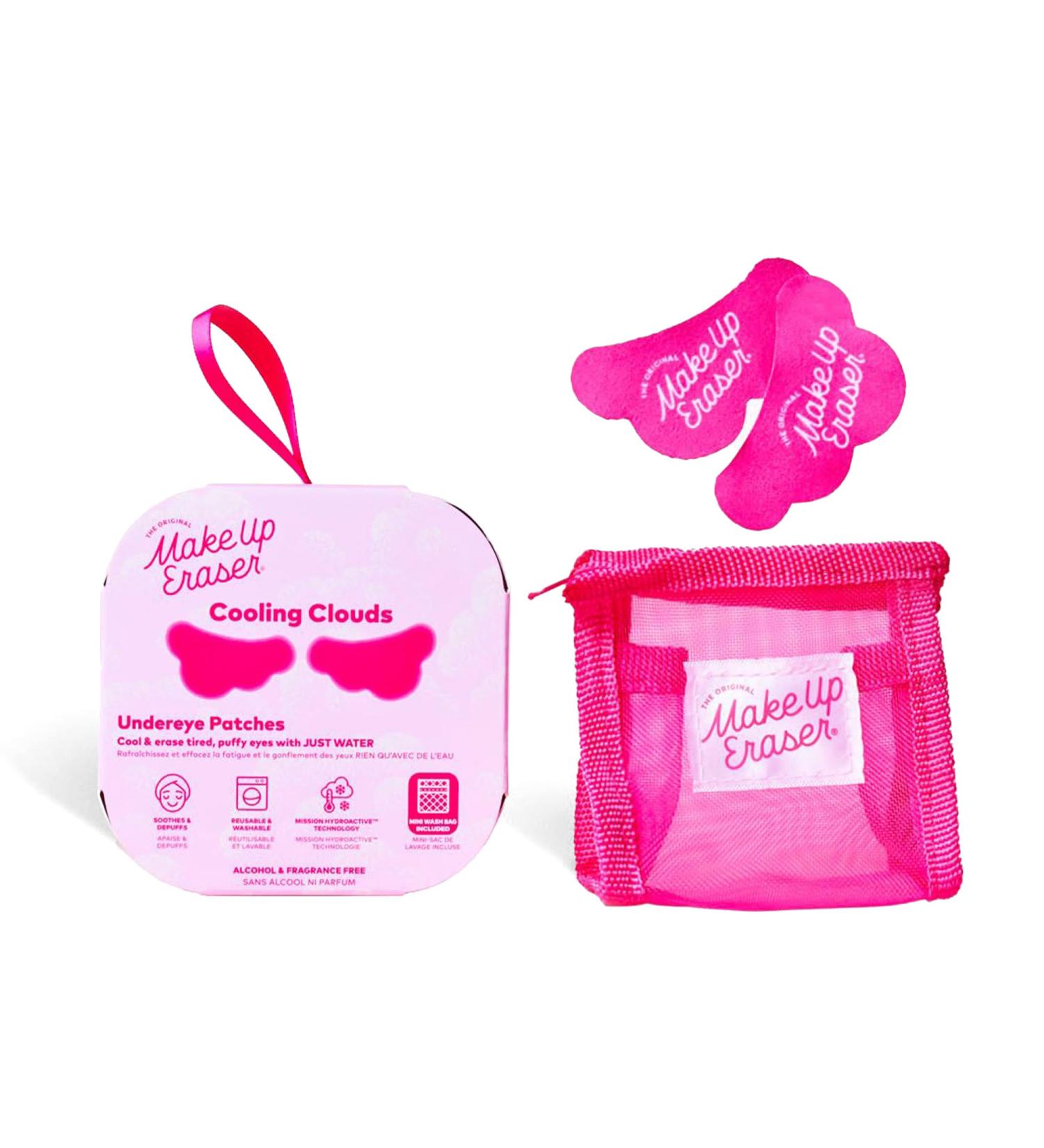 Buy Original MakeUp Eraser Cooling Clouds Undereye Patches - Reusable Hydroactive Mask for Tired Eyes Wrinkles - Set of 2 with Mini Washbag International Shipping Available - Buy Online on GoSupps.com