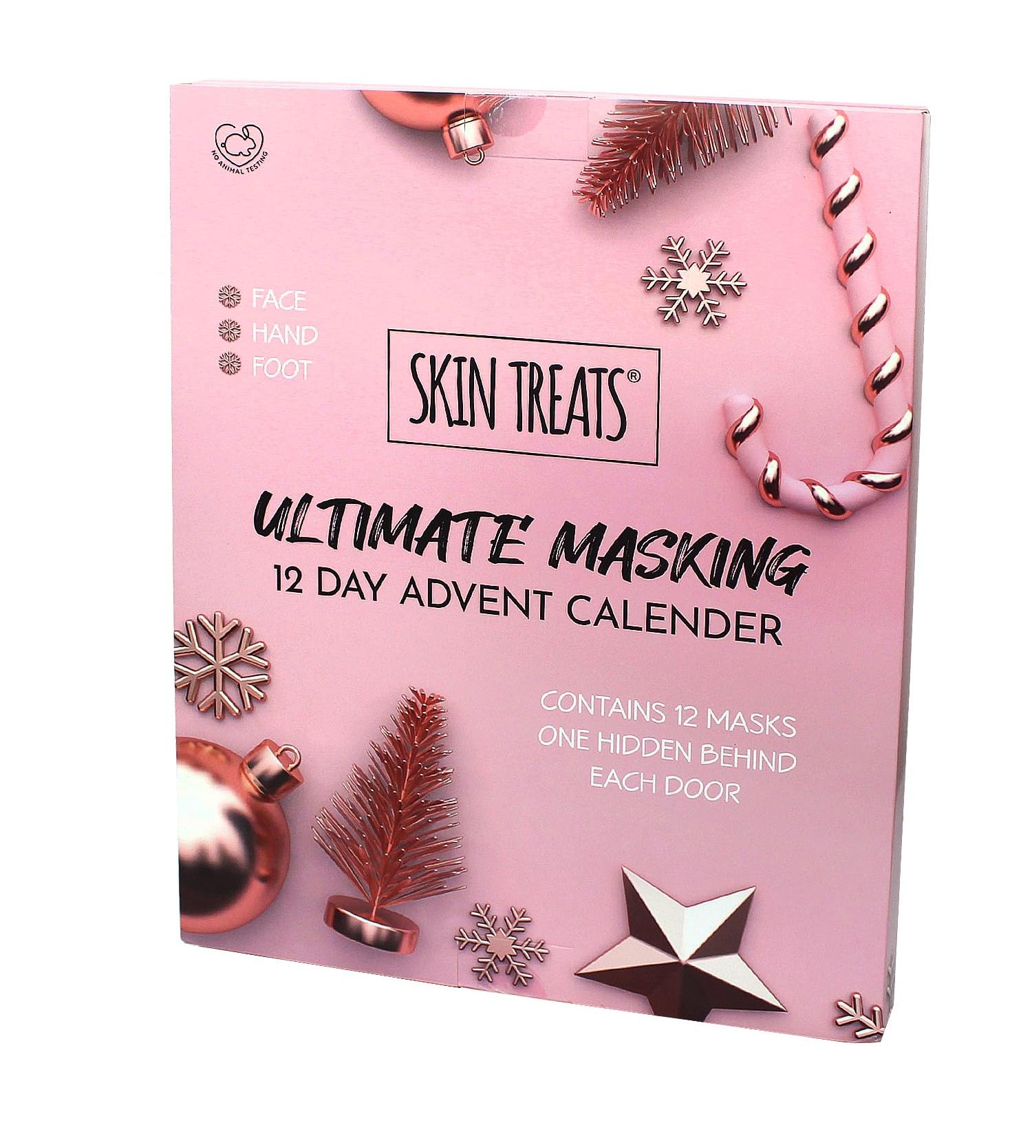Skin Treats Ultimate Masking 12 Day Advent Calendar | 12 Clay Masks | Skincare Advent Calendar | Bentonite & Kaolin Clay | Refreshing & Rejuvenating | Vegan | Not Tested On Animals - Buy Online on GoSupps.com