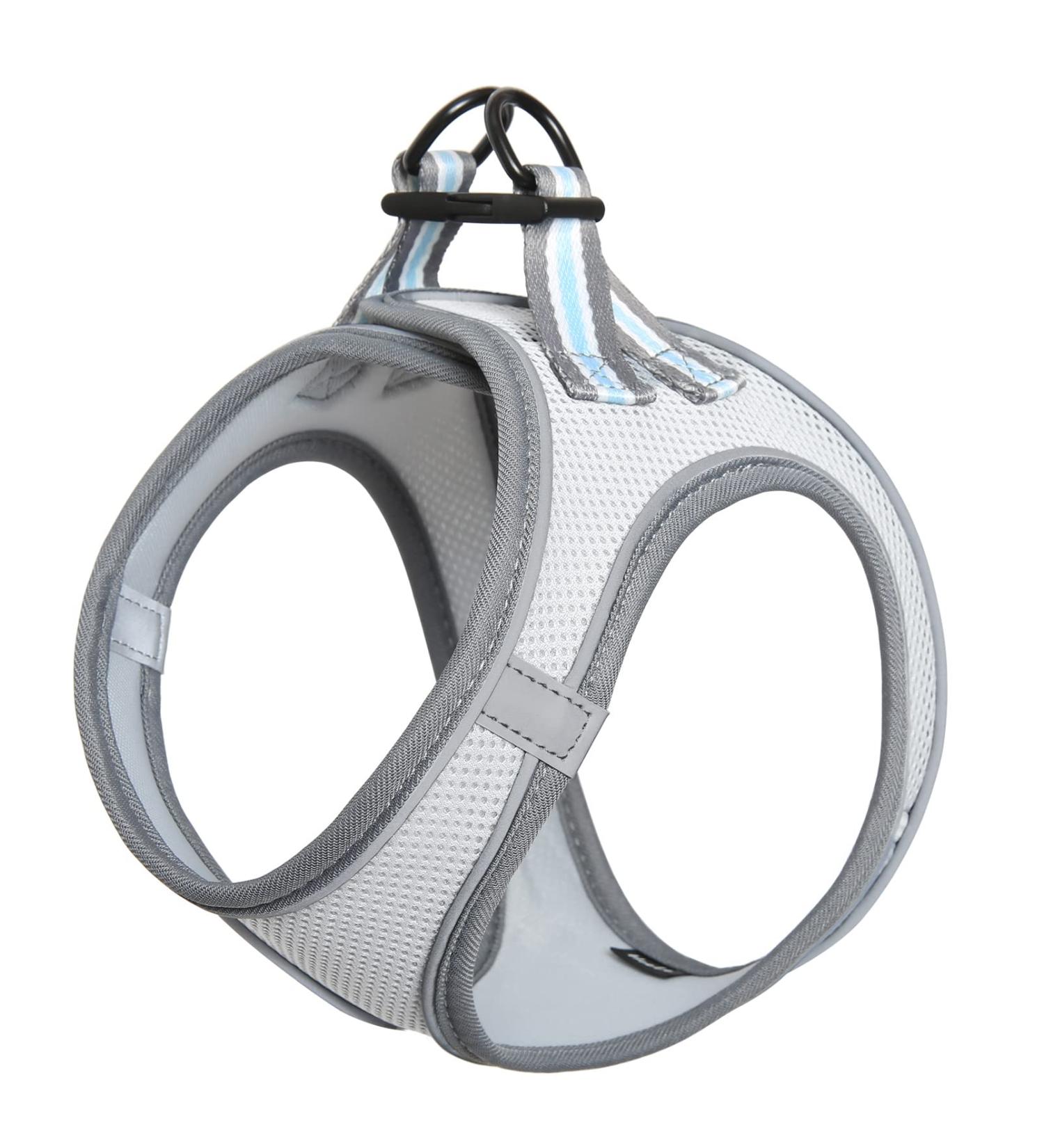 Buy Heele Adjustable Dog Harness for Small & Medium Dogs - Soft Mesh Reflective Breathable - Perfect for Comfortable Walks - 1 Pack (Gray) - Buy Online on GoSupps.com