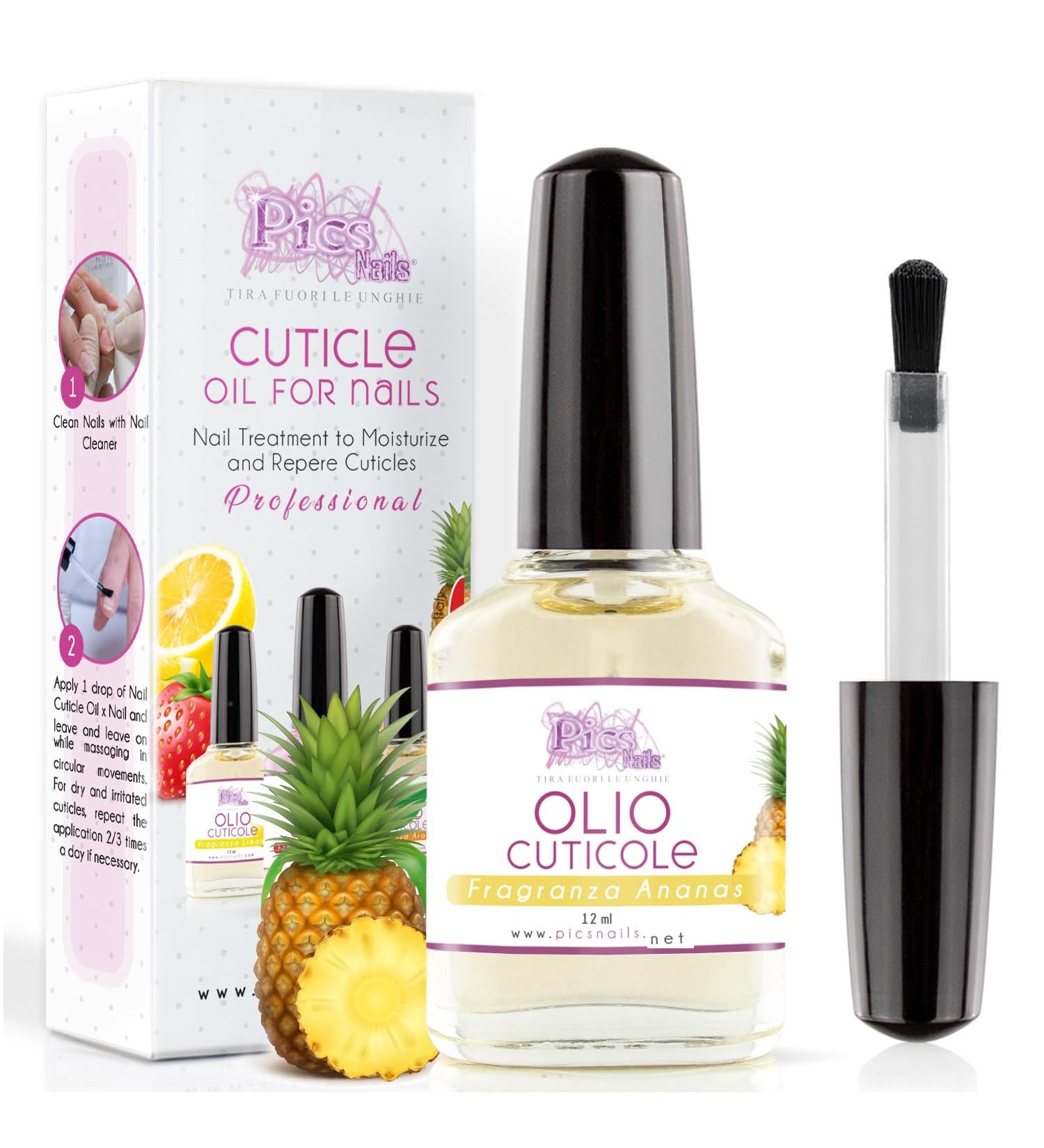 Ananas Cuticle Oil 12ml - Moisturizing & Regenerating Nail Treatment - Soothes Dry Irritated Skin - Buy Online on GoSupps.com