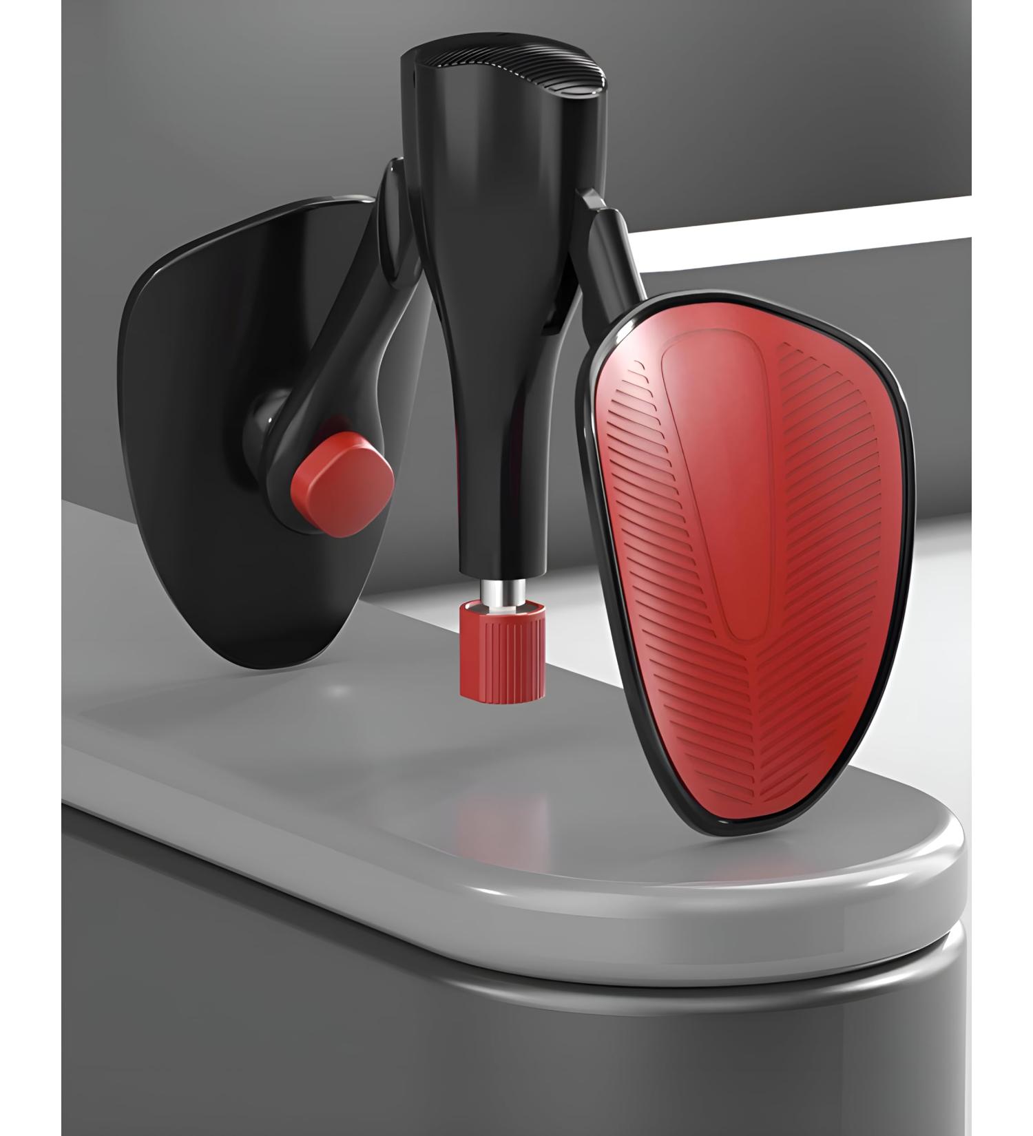 Men's Kegel Trainer - Strength-Adjustable Pelvic Floor Exerciser | Versatile Home Fitness Device (Black & Red - Buy Online on GoSupps.com