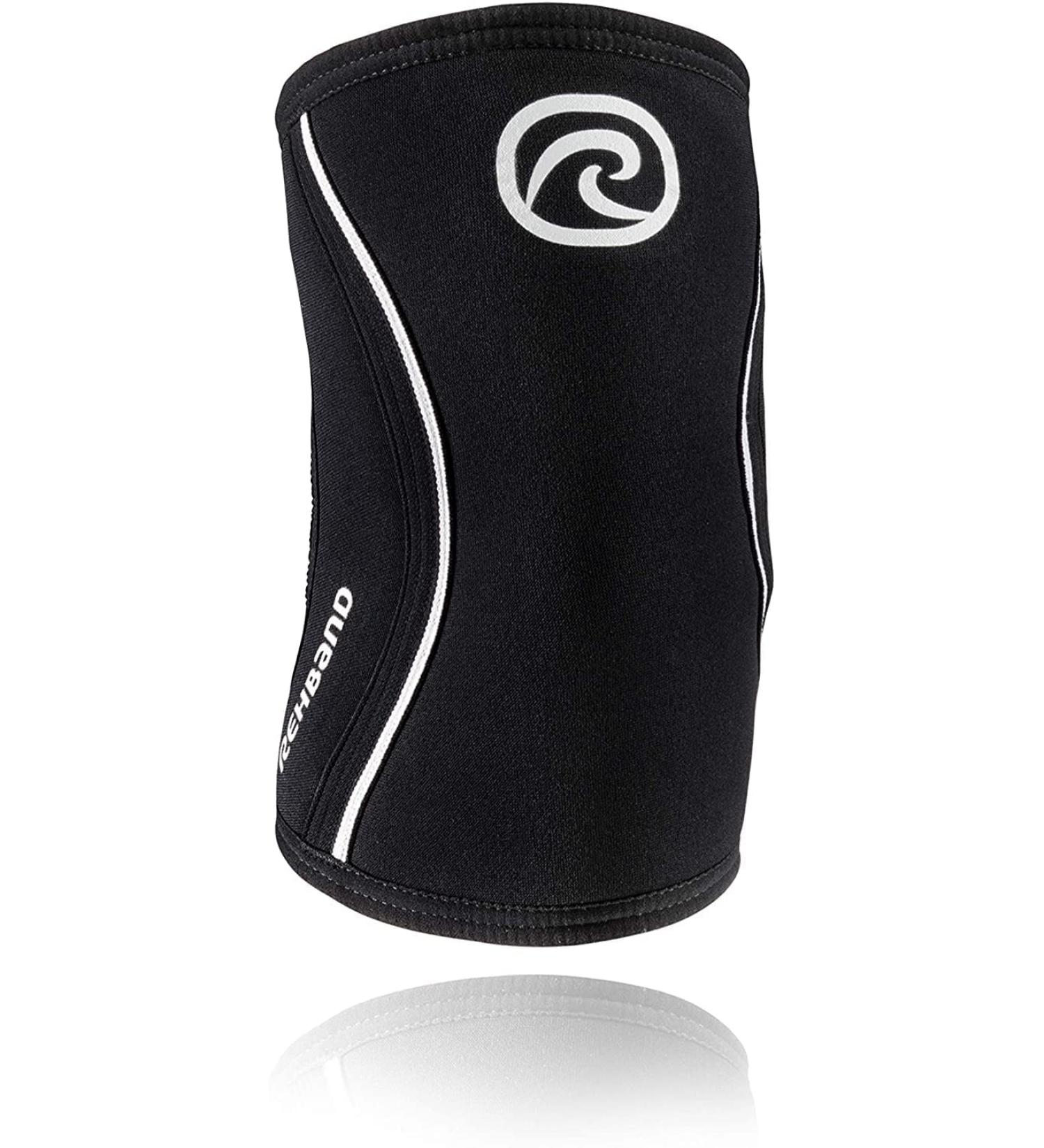 Rehband Rx Elbow Support 5mm - Black - X-Small | Premium Pain Relief & Injury Prevention - International Shipping Available - Buy Online on GoSupps.com