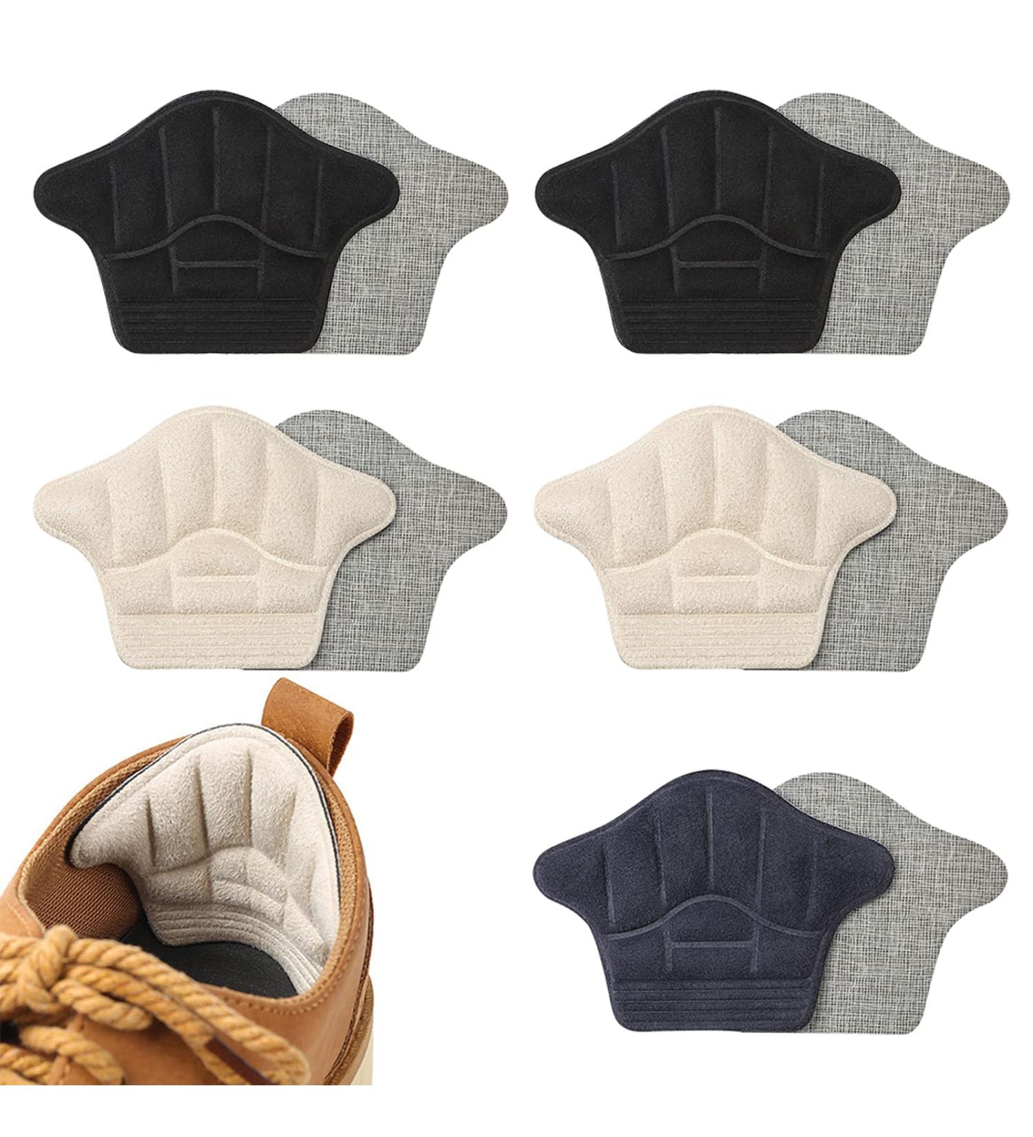 Heeren Cushion - Adjustable Anti-Bubble Shoe Inserts for Oversized Sneakers & Sports Shoes - 5 Pairs in 3 Colors - Buy Online on GoSupps.com