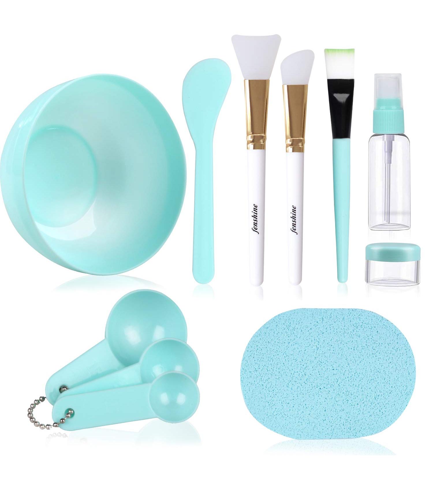 10PCS Face Mask Mixing Bowl Set - Silicone Brushes & Spatulas for DIY Facial Masks - Buy Online on GoSupps.com