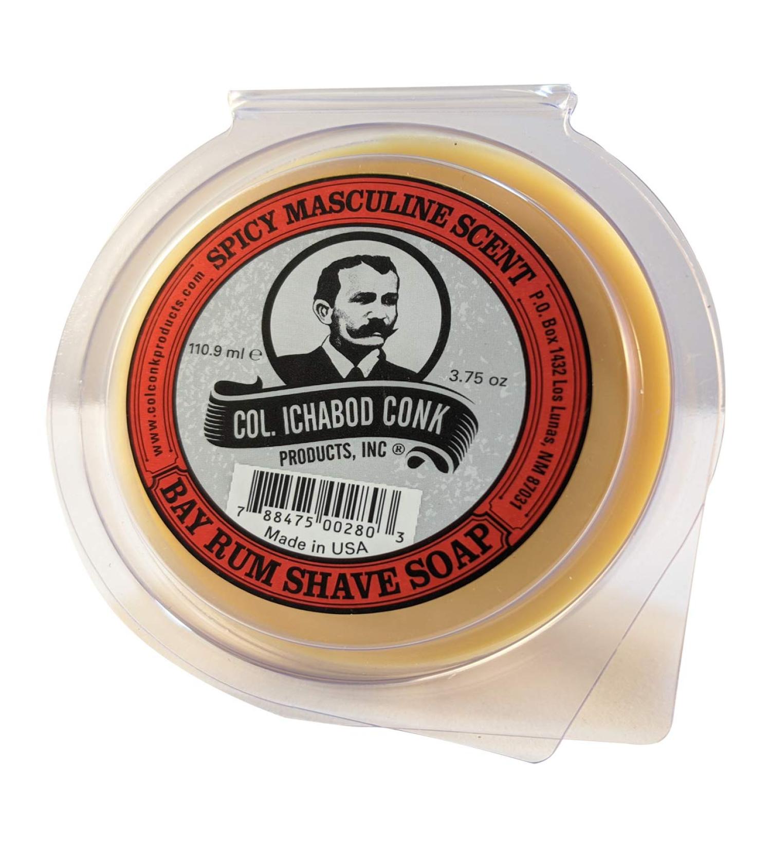 Col. Conk Bay Rum Shaving Soap - 3.75 Ounce | Large Size for Luxurious Shaving Experience | International Shipping Available - Buy Online on GoSupps.com