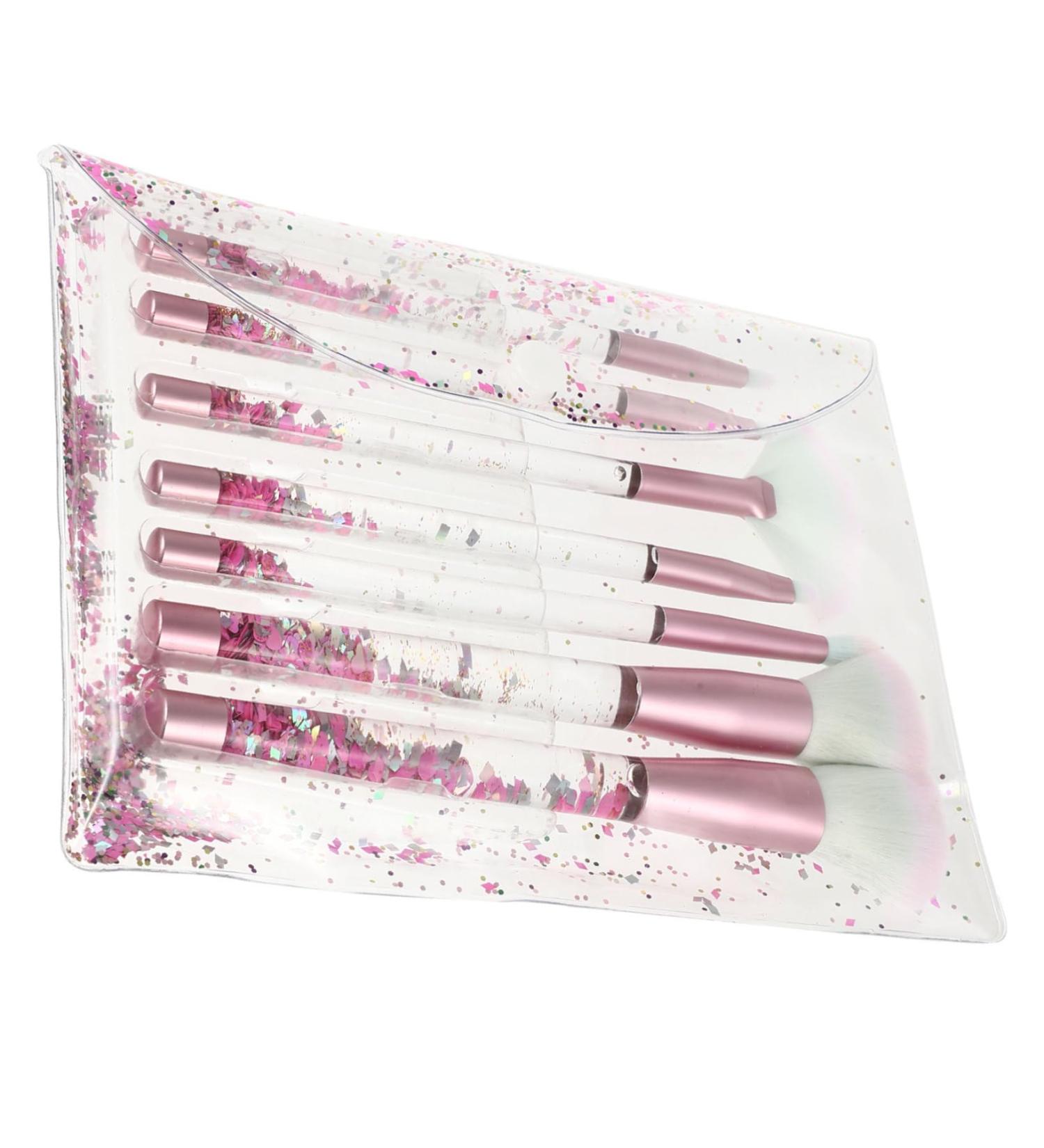 FOMIYES Eyeshadow Blending Applicator Fan Foundation Brush Transparent Face Bulsh Brush Eyeliner Brush Lip Contouring Brush Nose Brush Bronzer Brush Cheekbones Brush Eye Shadow Acrylic - Buy Online on GoSupps.com
