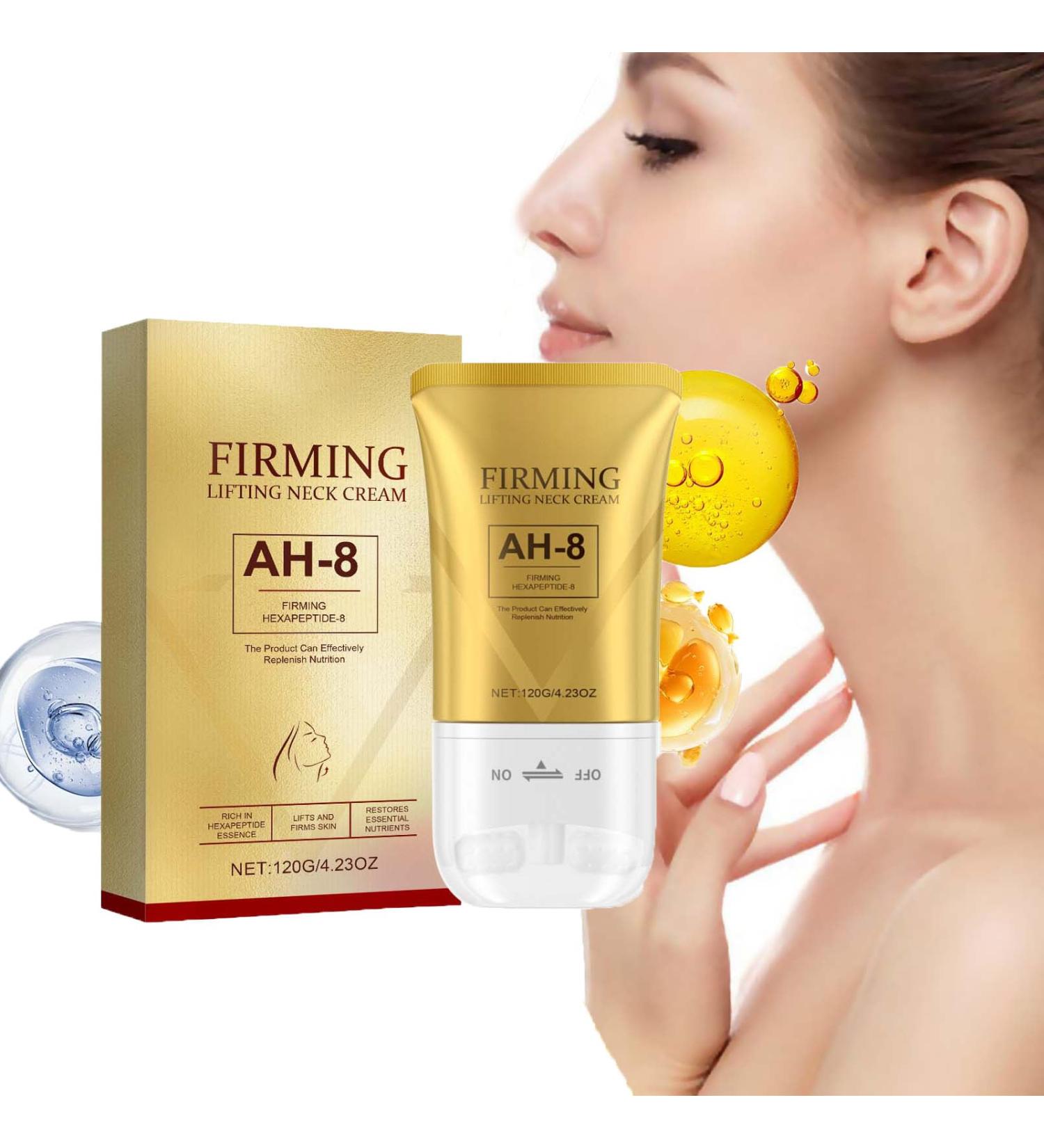 Cr me Raffermissante Pour le Cou avec Roller Cr me Cou Anti Age Cr me Raffermissante Cou Creme Fermet Cou Neck Creams for Tightening and Firming Creme Lifting Avec Rouleau Massage Double - Buy Online on GoSupps.com