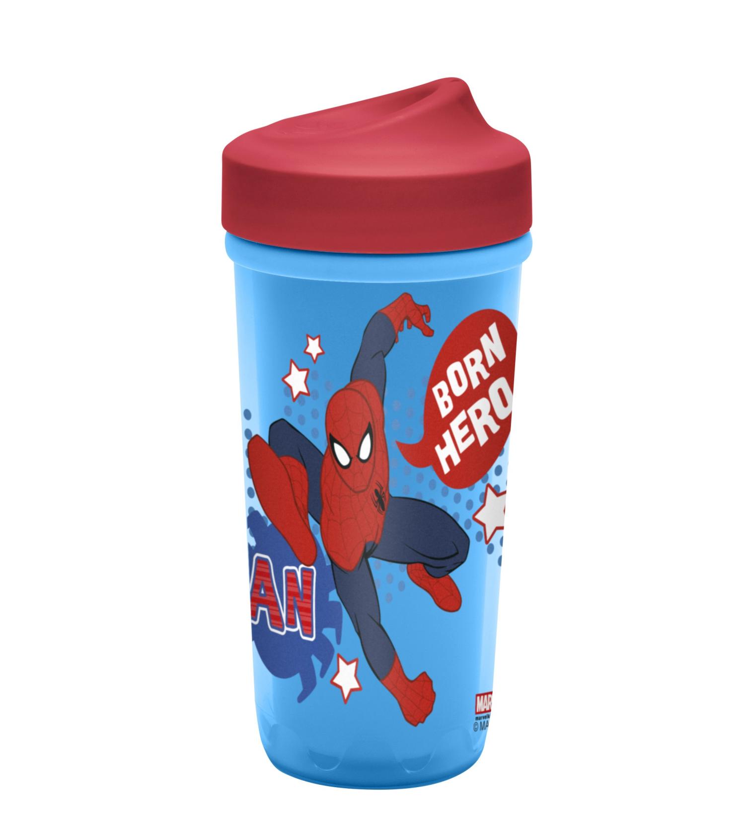 Zak! Designs Spiderman Toddler Cup | Double Wall Insulated | Adjustable Flow | BPA-Free Plastic | 8.7oz - Buy Online on GoSupps.com