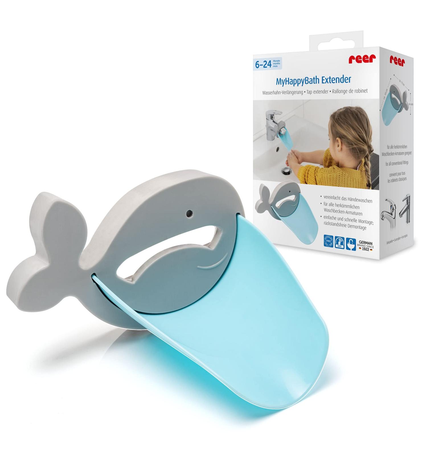 Reer Myhappybath Extender - Faucet Attachment for Kids | Easy Handwashing Solution - Buy Online on GoSupps.com