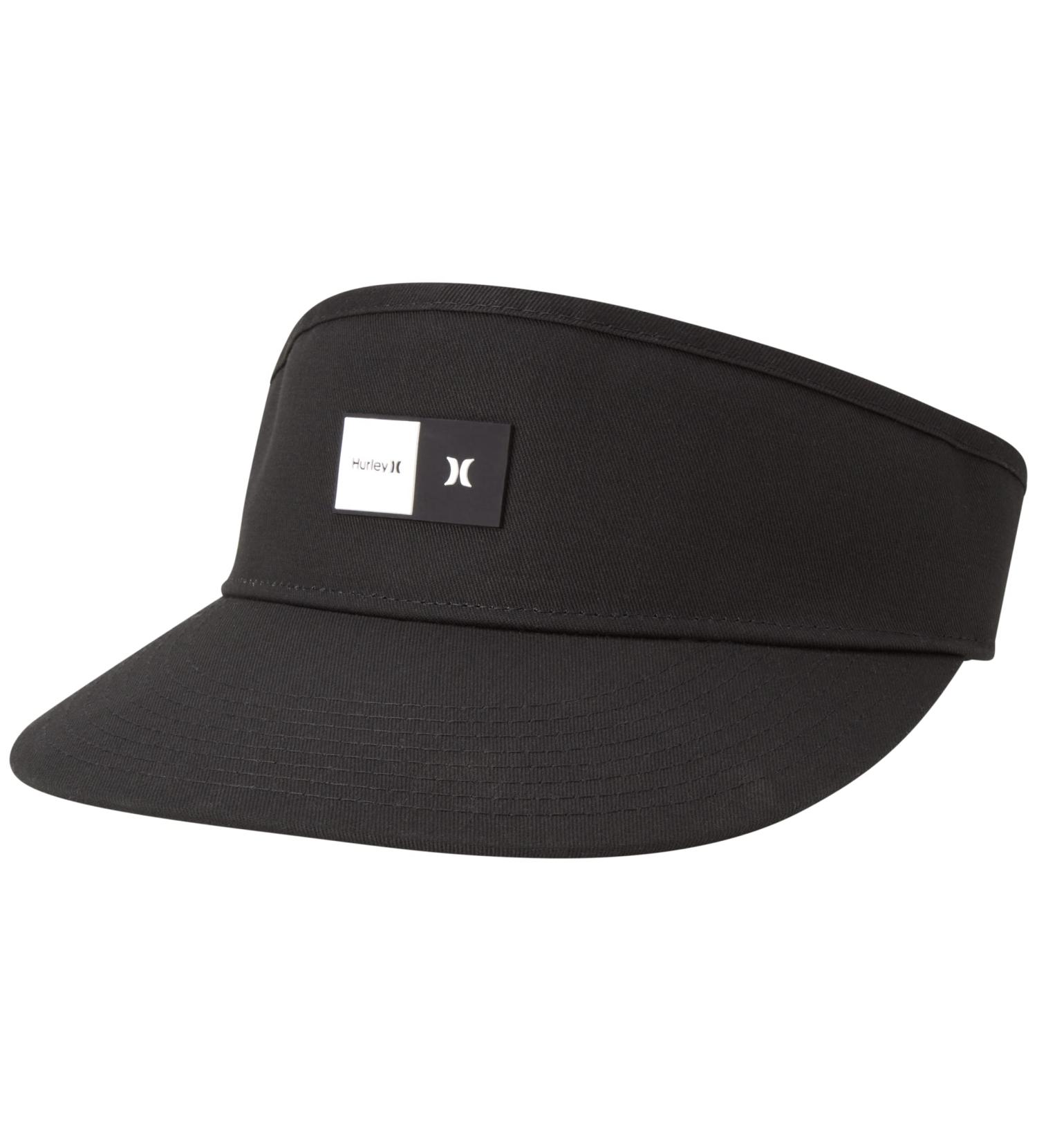 Hurley Men's M Double Up Visor Beanie - Black One Size | Stylish & Comfortable Winter Hat for Men - International Shipping Available - Buy Online on GoSupps.com