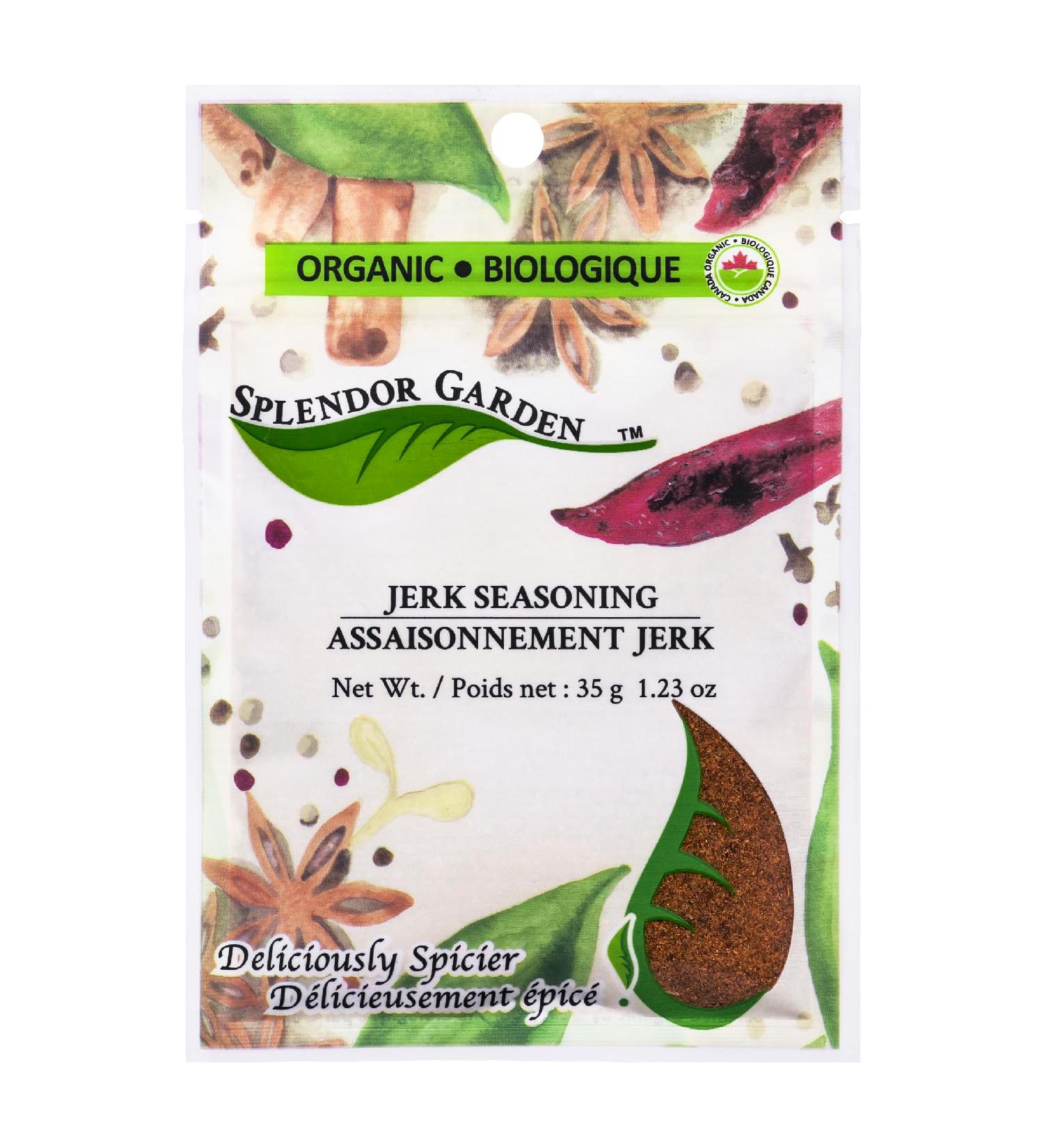 Splendor Garden organic Jerk Seasoning 35.0 Gram 35 g (Pack of 1) - Buy Online on GoSupps.com
