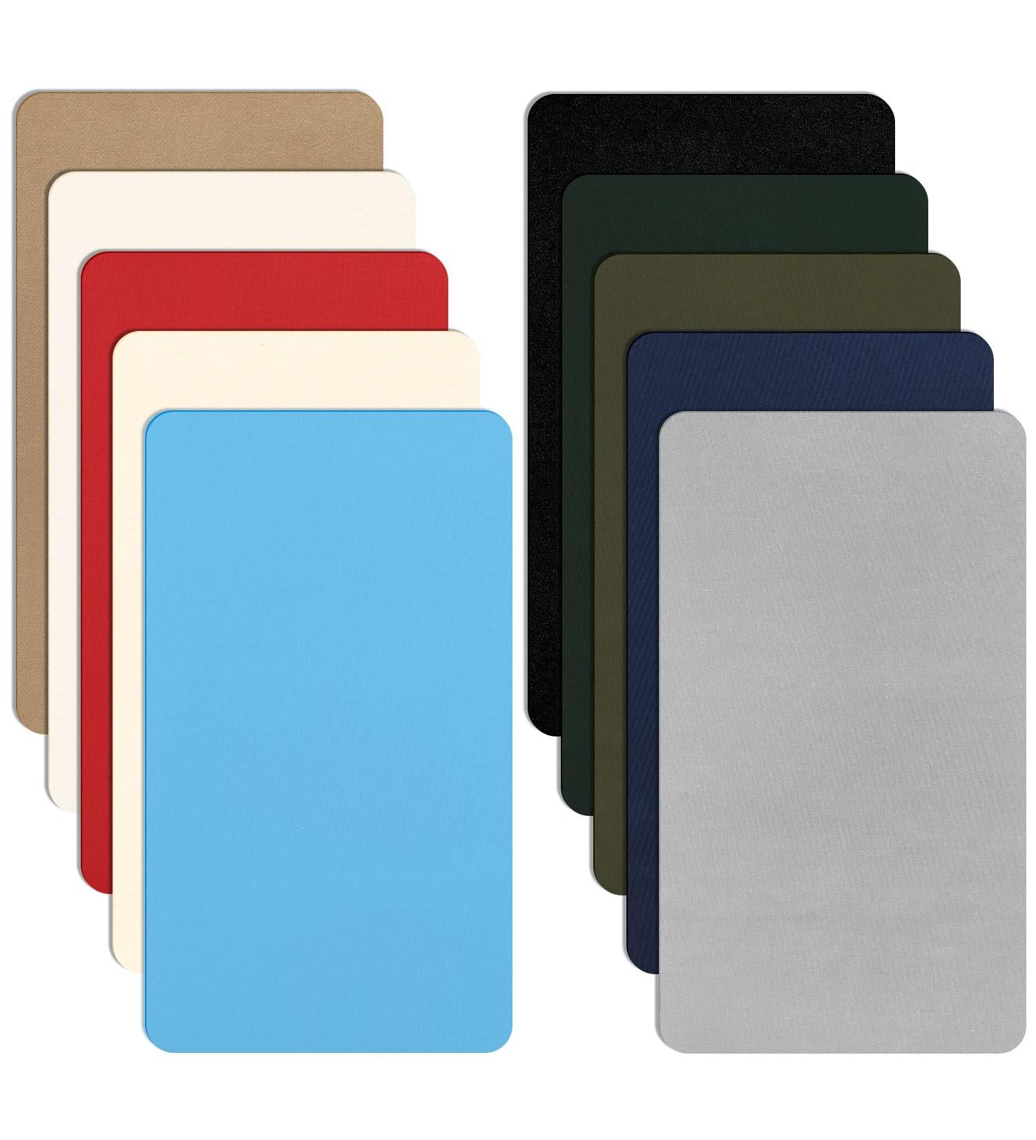 10Pcs Self-Adhesive Nylon Repair Patches - Waterproof Lightweight Patches for Clothing & Down Jacket - 20x10cm - Buy Online on GoSupps.com