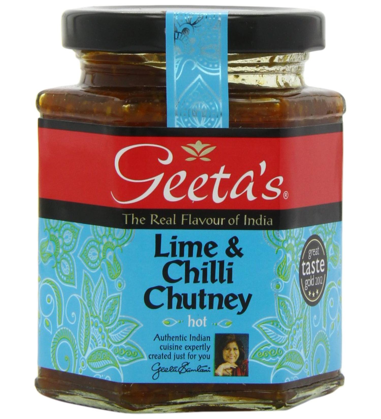 Geeta's Geeta's Chutney Lime & Pickle 310g (Pack of 6)