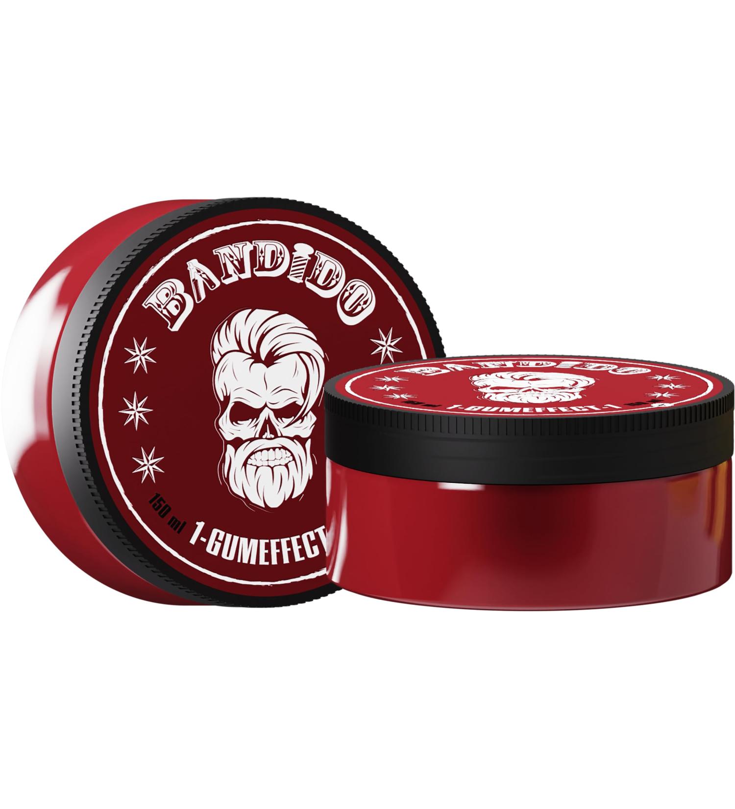 Bandido Men's Styling Gel 150 ml 01 Gum Effect | Ultra-resistant natural look | Men's hair gel | wet hair look