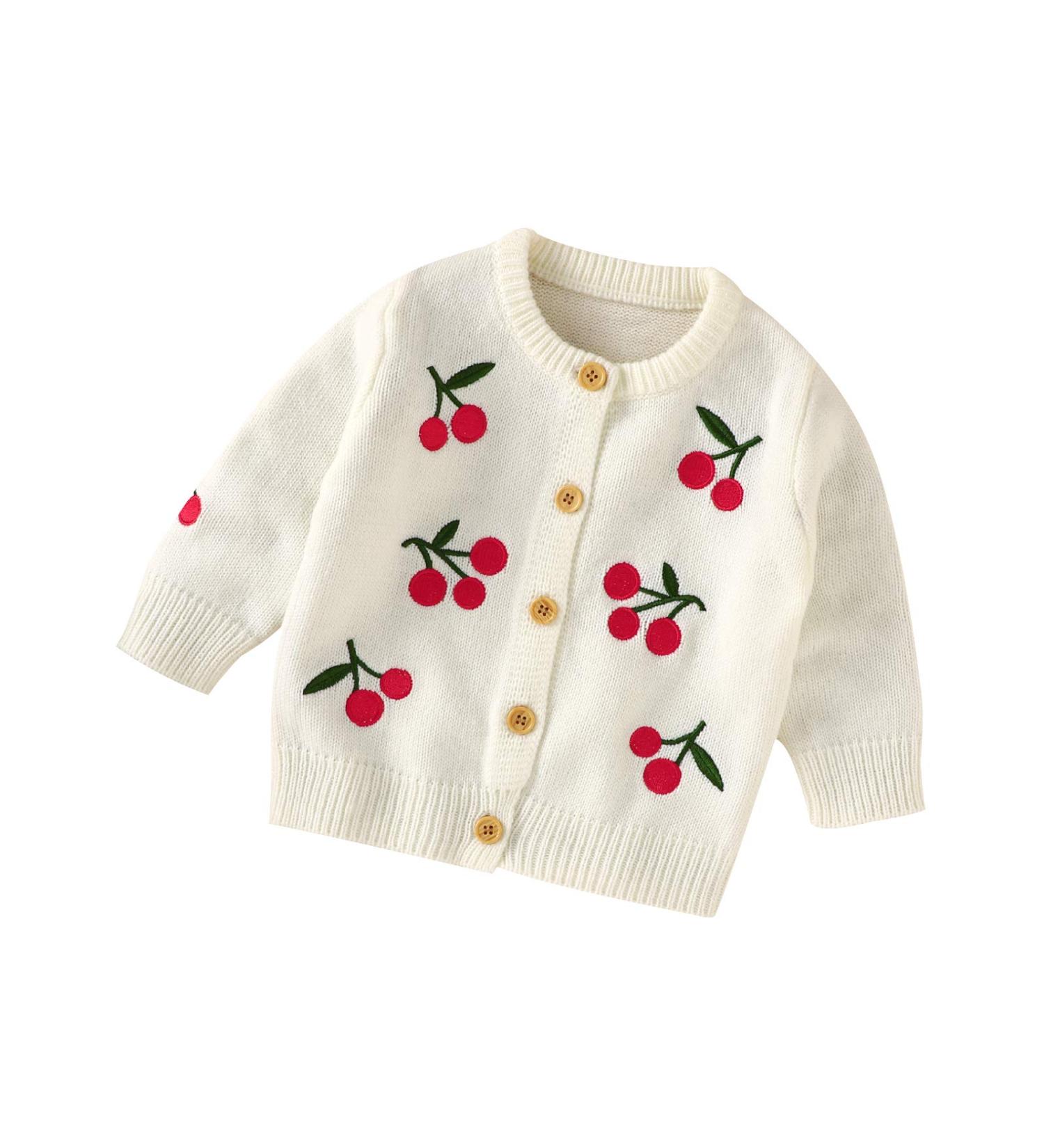 North Edge Baby Hooded Cardigan Sweater - 12-18 Months, White - Buy Online on GoSupps.com