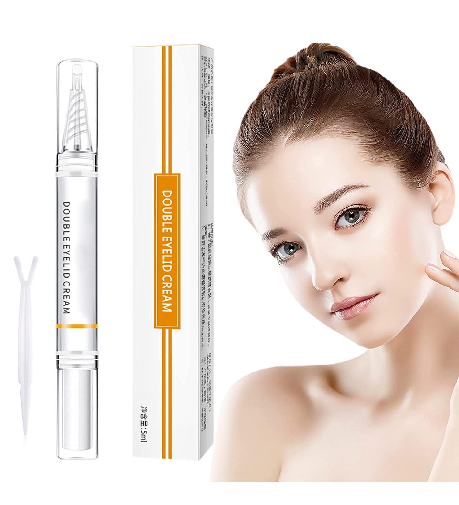 Double Eyelid Defining Cream Double Eyelid Adhesive Eyelid Shaping Cream Waterproof Natural Lifting Eyelid Defining Pen Gel Lift Invisible Pen Gel Long Lasting (1pc) - Buy Online on GoSupps.com