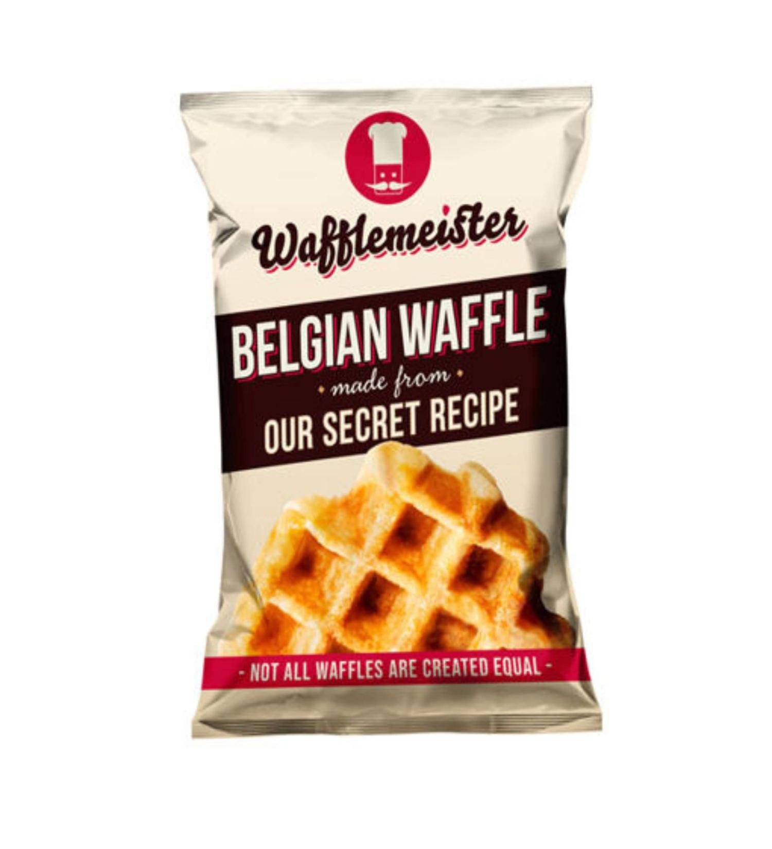 Classic Belgian Liege Waffle Wafflemeister (30 x 90g) Resturant Quality Waffle - Buy Online on GoSupps.com