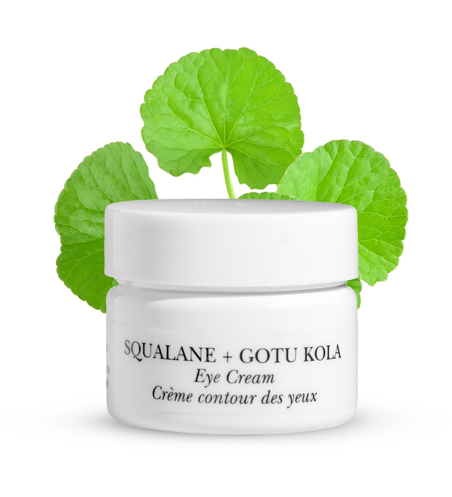Buy Squalane Plus Gotu Kola Eye Cream | Anti-Aging & Brightening Under Eye Treatment | Vegan Travel Size 0.7 oz | Sulfate & Paraben Free - Buy Online on GoSupps.com