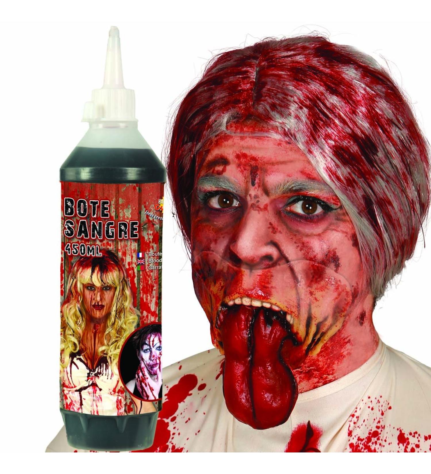 Amakando film blood artificial blood 450 ml artificial blood theater blood Halloween fake blood vampire blood