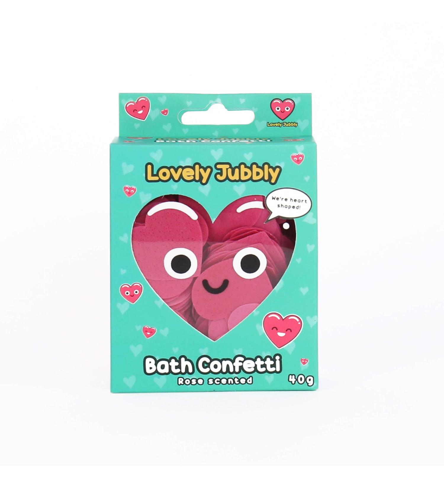 Gift Republic Heart Bath Confetti Red 40g GR650013 - Buy Online on GoSupps.com