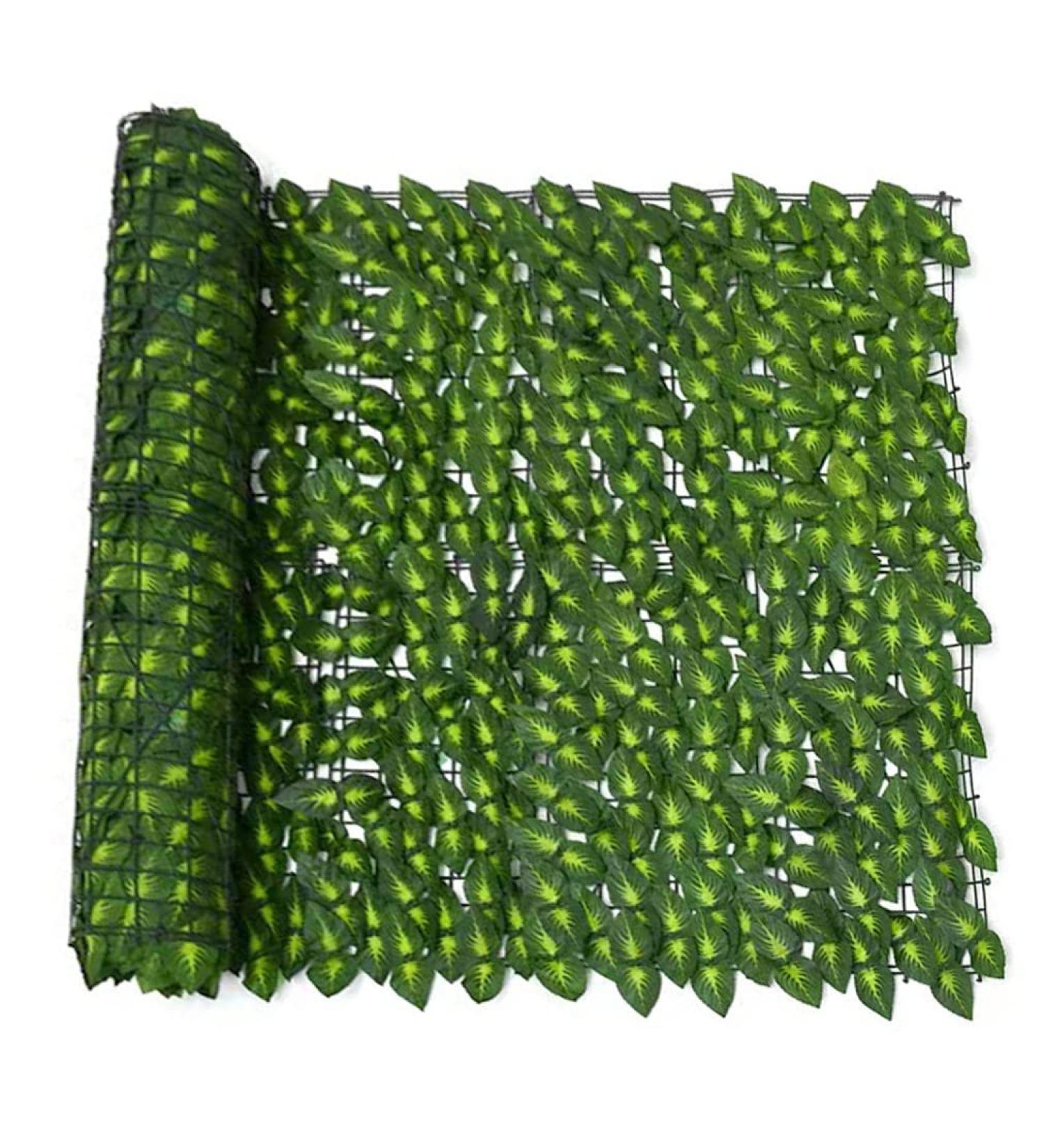 Artificial Ivy Privacy Fence Screen Faux Fencing Panel Vine Privacy Fence Wall Screen Used for Green Leaf Wall Decoration Garden Fence Backyard Wedding Decor 0414(Color: Size:150x700cm) () - Buy Online on GoSupps.com