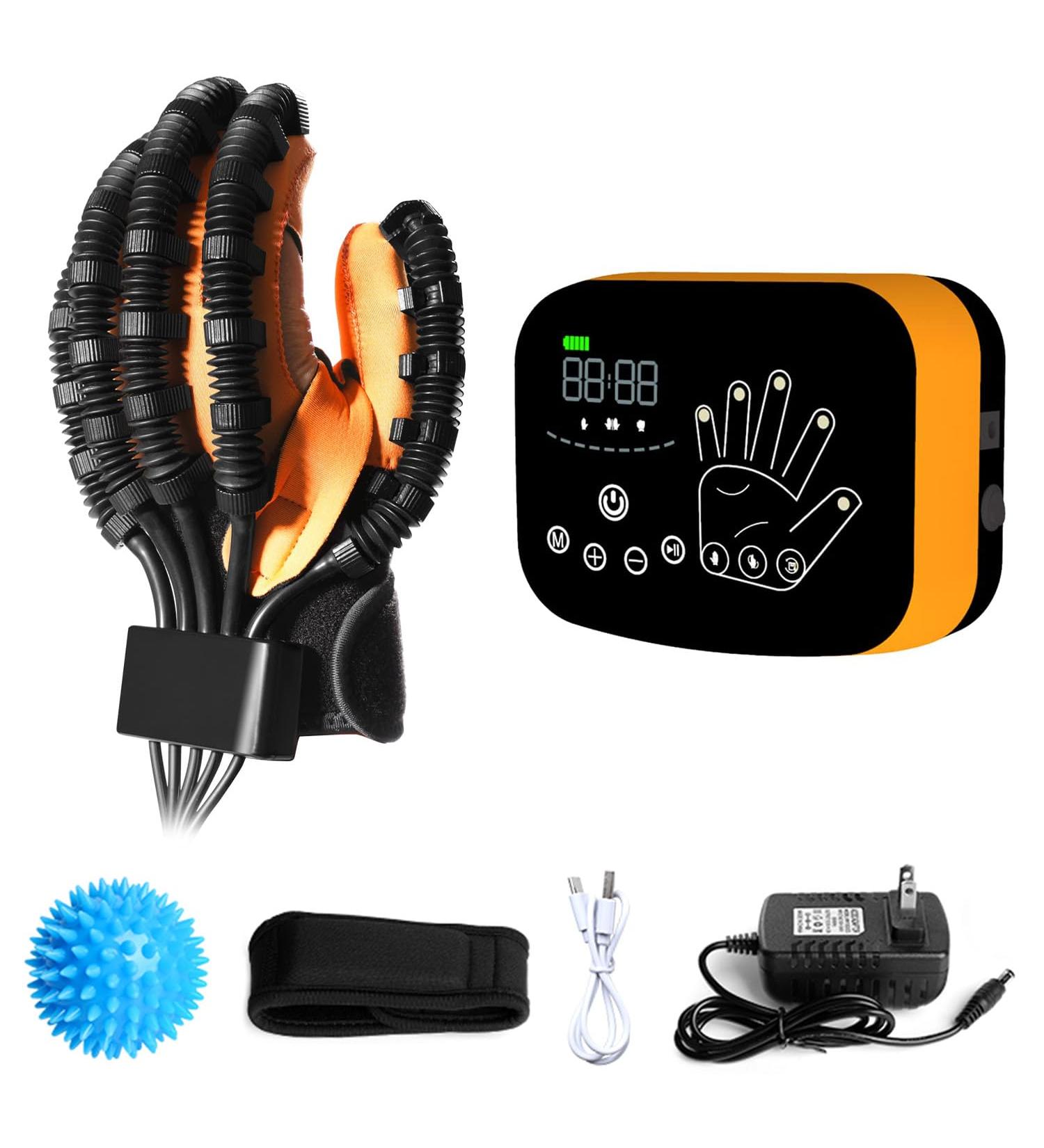 Rehabilitation Robot Gloves for Therapy | Hand Exercisers for Stroke & Arthritis | Physical Rehab (Right Hand - L - Buy Online on GoSupps.com