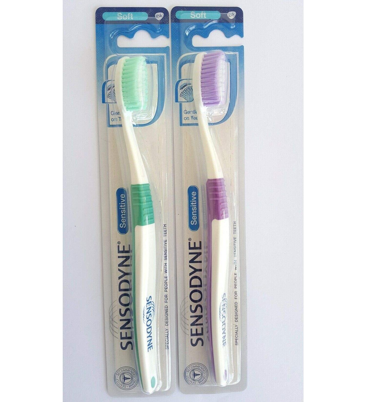 Sensodyne Sensitive Soft Toothbrush x 2 items in various colours