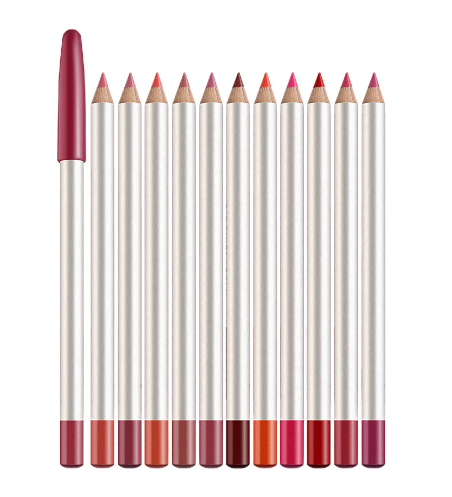  chendongdong 12 Pack Lip Pencils for Eyeshadow Eyeliner Cosmetic Makeup - Buy Online on GoSupps.com
