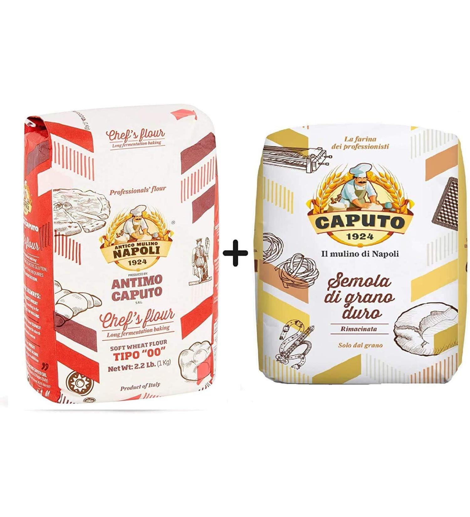 Molino Antimo Caputo Napoli '00' Flour + Semola Flour