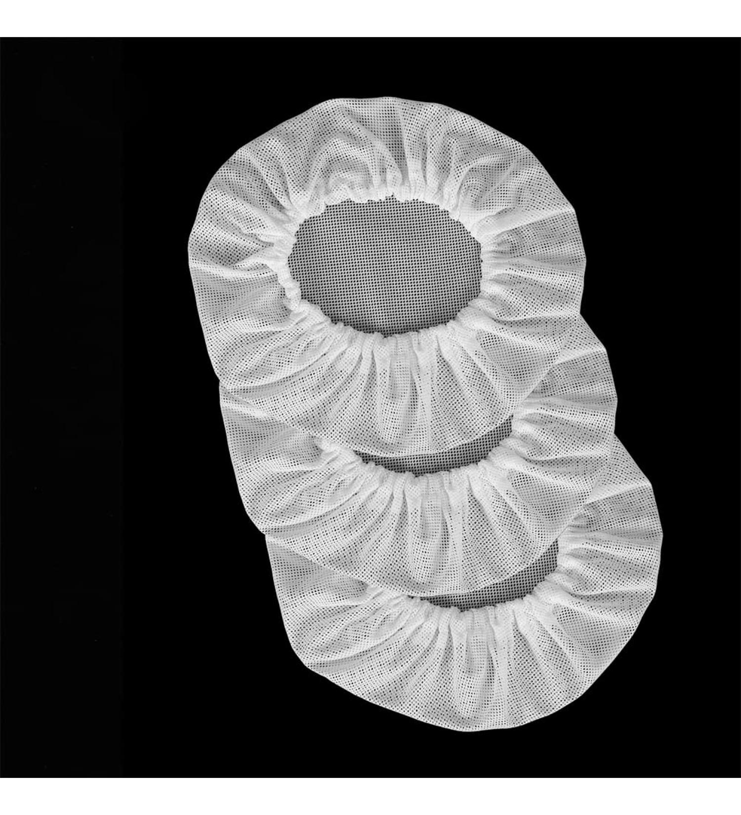 3 Pack White Hairnets - Reusable Mesh Chef Caps for Food Service and Work Hat - Buy Online on GoSupps.com