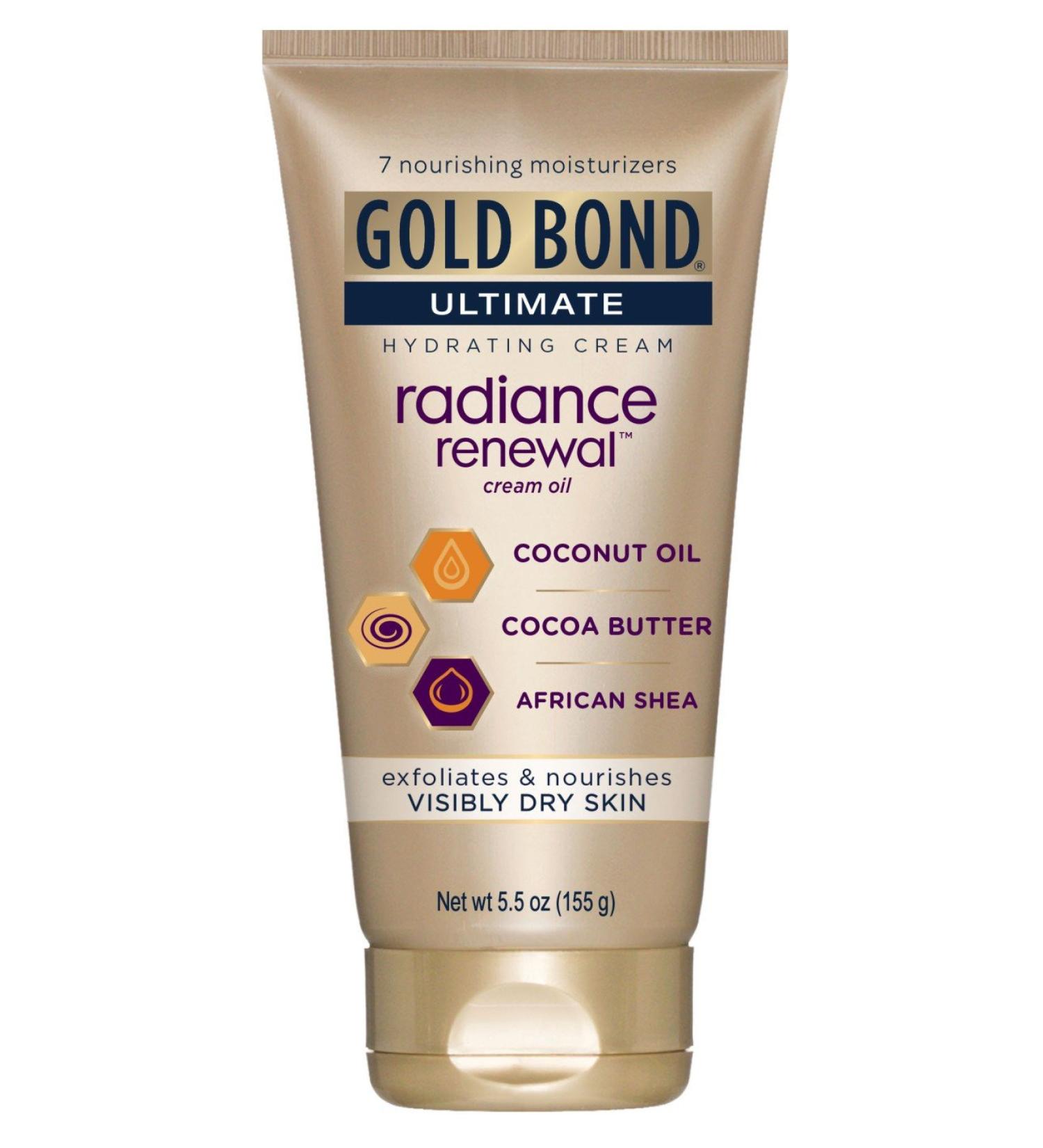 Gold Bond Ultimate Radiance Renewal Cream Oil - 5.5 Ounce