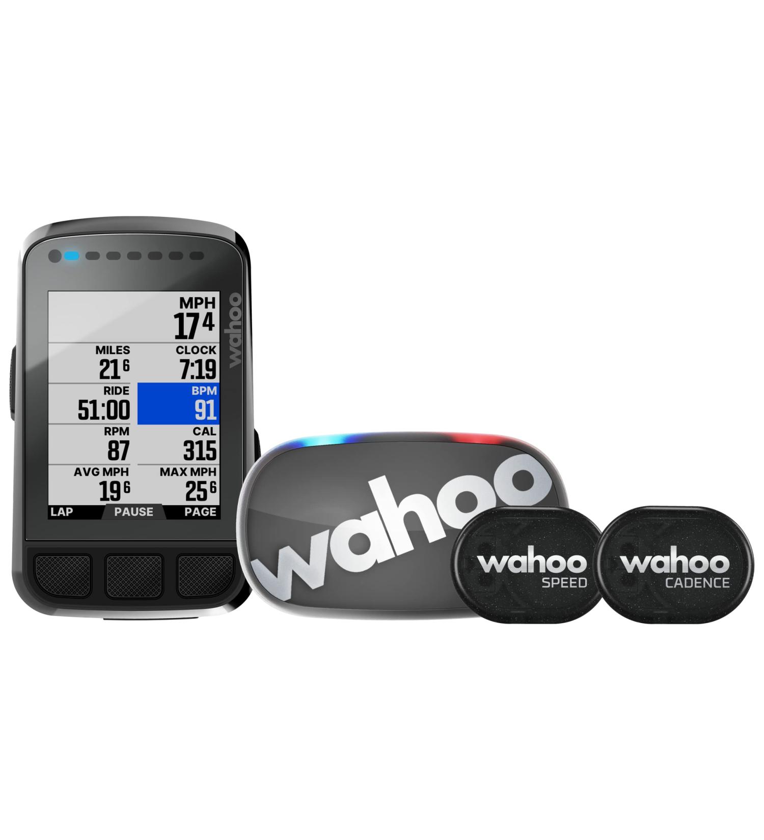 Wahoo Fitness ELEMNT Bolt GPS Bike Computer Set - Black | Accurate Navigation & Performance Tracking for Global Cyclists - Buy Online on GoSupps.com
