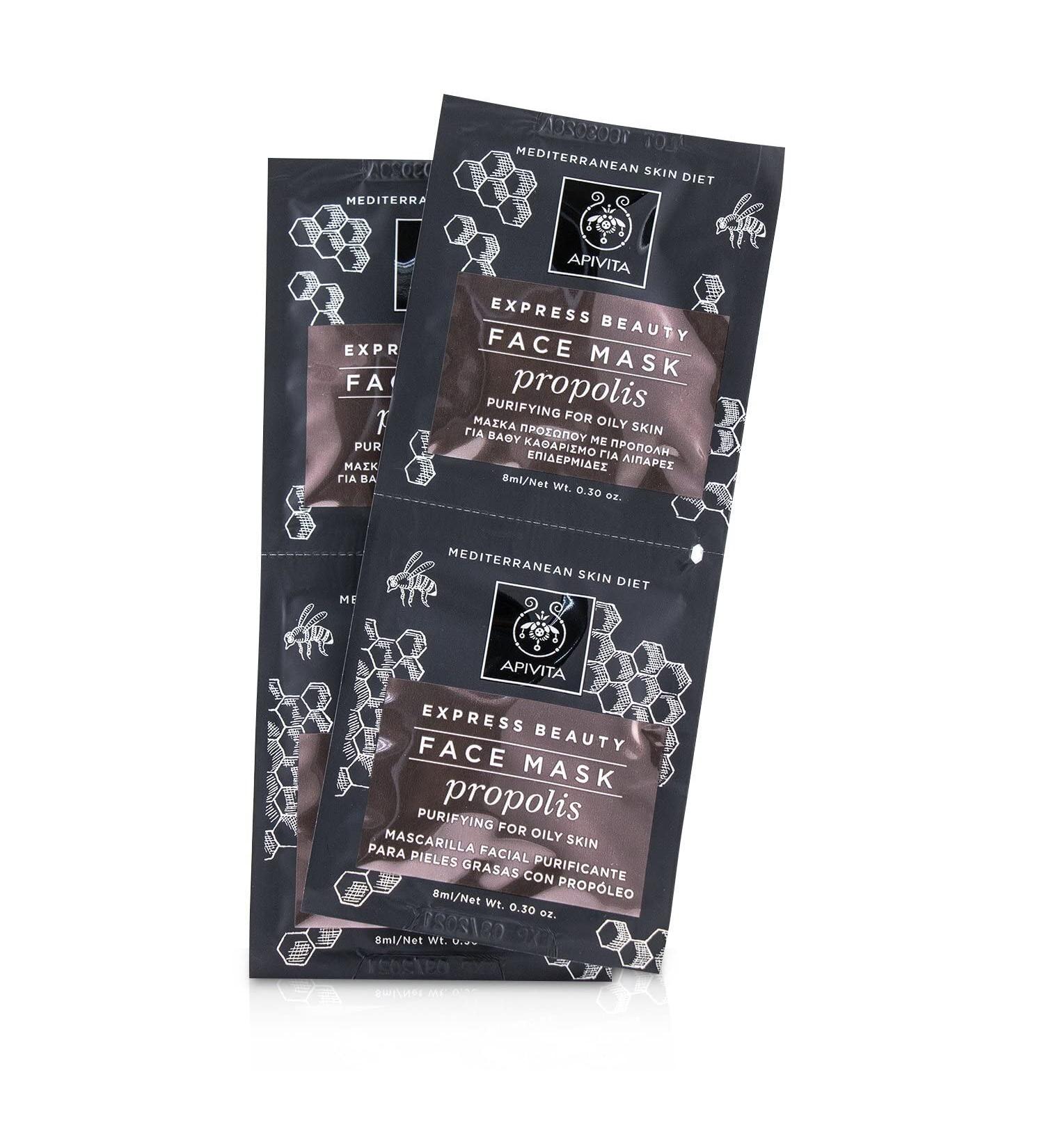  Apivita Express Beauty Face Mask Propolis 2 x 8 ml - Buy Online on GoSupps.com