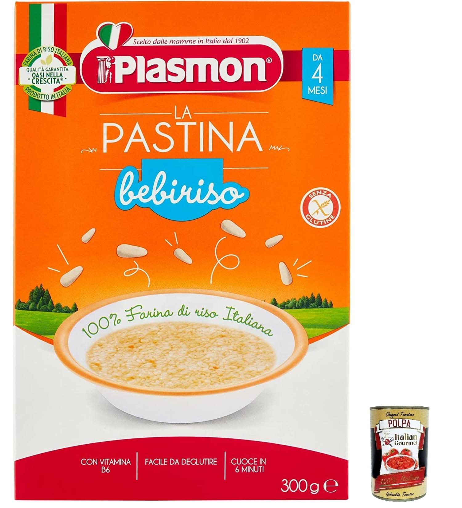  Italian Gourmet E.R. Plasmon La Pastina Beverage Modeling Clay 300 g 100% Italian + Italian Gourmet Pulp 400 g Pack of - Buy Online on GoSupps.com
