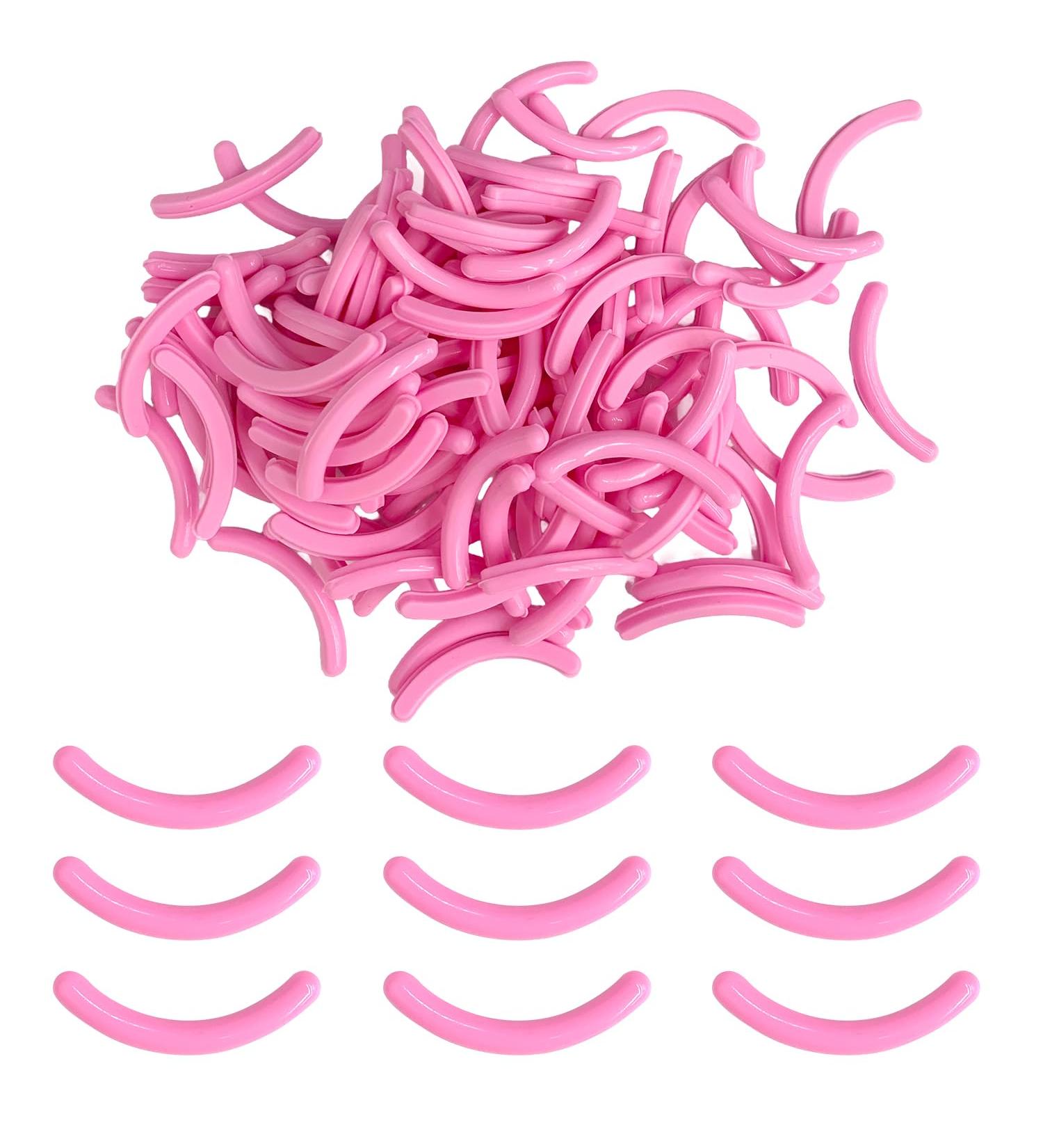 100 Pieces Eyelash Curler Refills Silicone Eyelash Curler Pads Eye Lash Curler Refills Eyelash Curler Replacement Pads Eyelash Curler Refills Fit Universal Eyelash Curler (Pink) - Buy Online on GoSupps.com